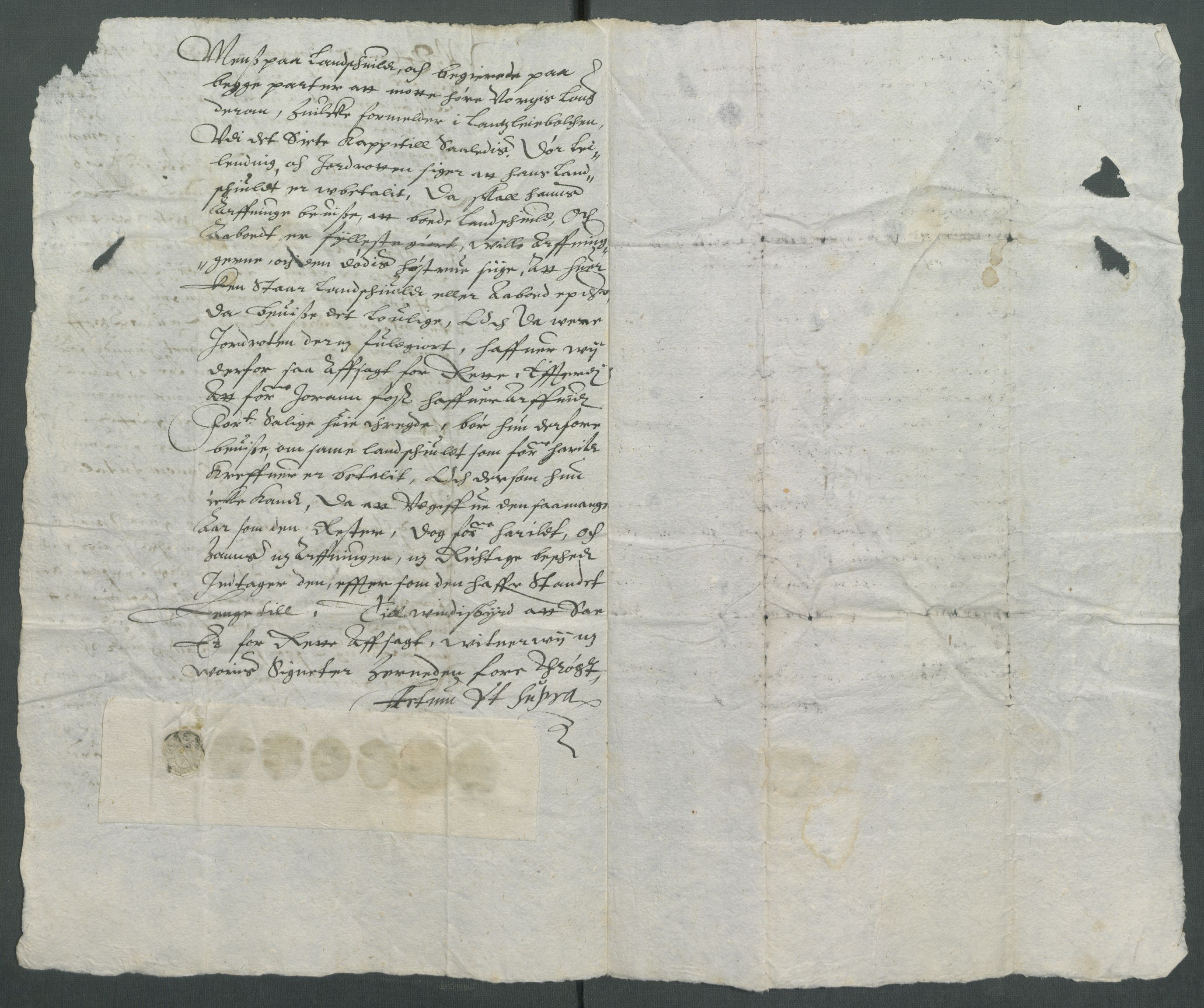 Riksarkivets diplomsamling, AV/RA-EA-5965/F02/L0116: Dokumenter, 1607, p. 14