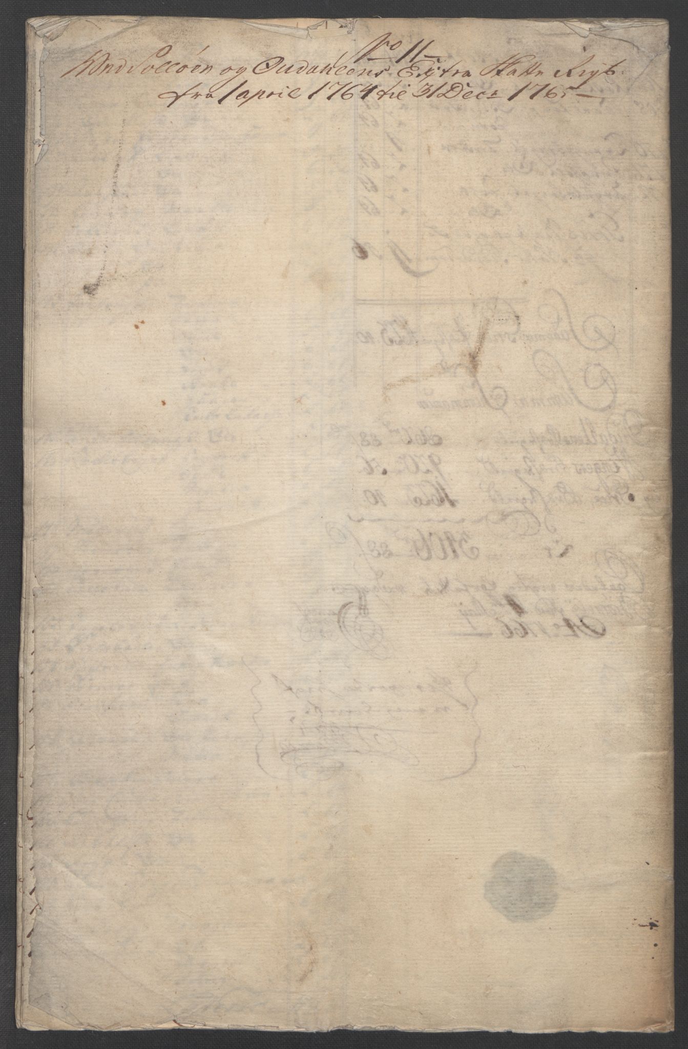 Rentekammeret inntil 1814, Reviderte regnskaper, Fogderegnskap, RA/EA-4092/R14/L0959: Ekstraskatten Solør og Odal, 1763-1770, p. 524