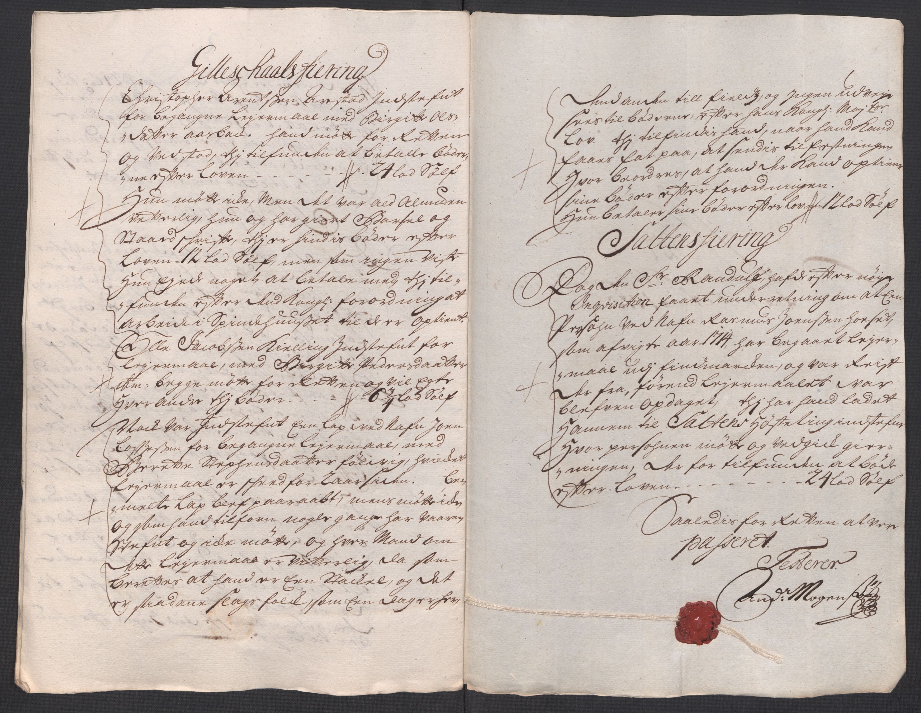 Rentekammeret inntil 1814, Reviderte regnskaper, Fogderegnskap, AV/RA-EA-4092/R66/L4585: Fogderegnskap Salten, 1715, p. 282