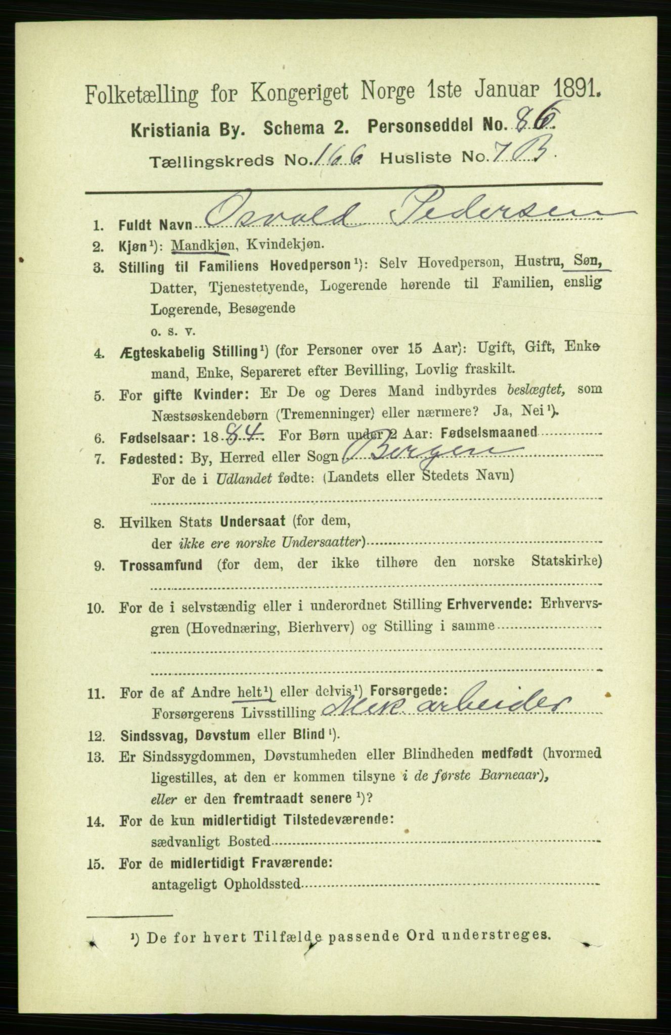 RA, 1891 census for 0301 Kristiania, 1891, p. 96804