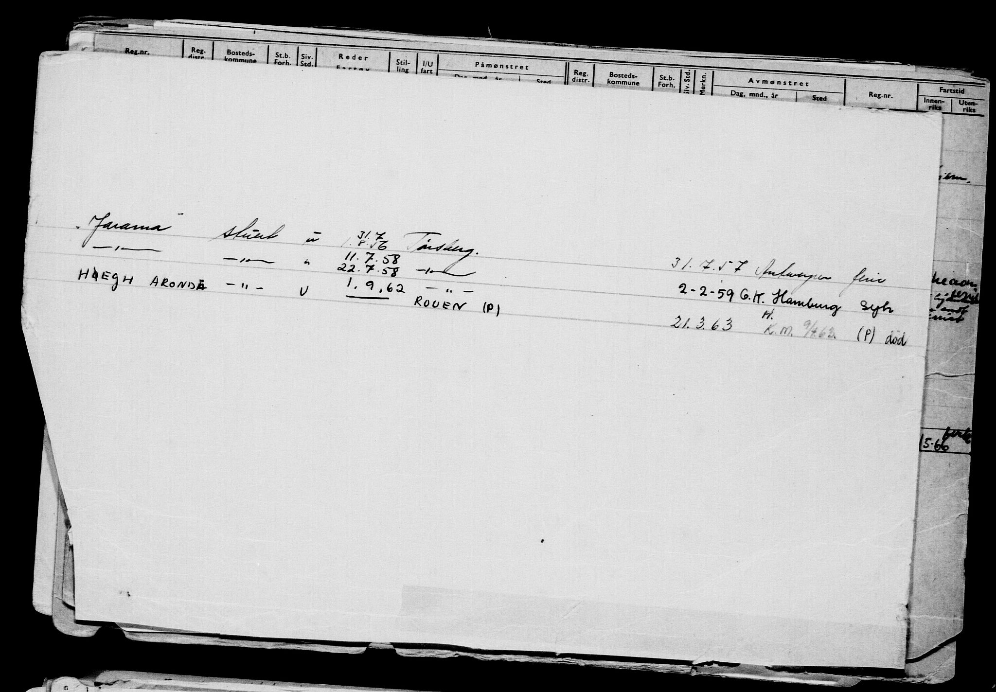 Direktoratet for sjømenn, AV/RA-S-3545/G/Gb/L0092: Hovedkort, 1910, p. 747