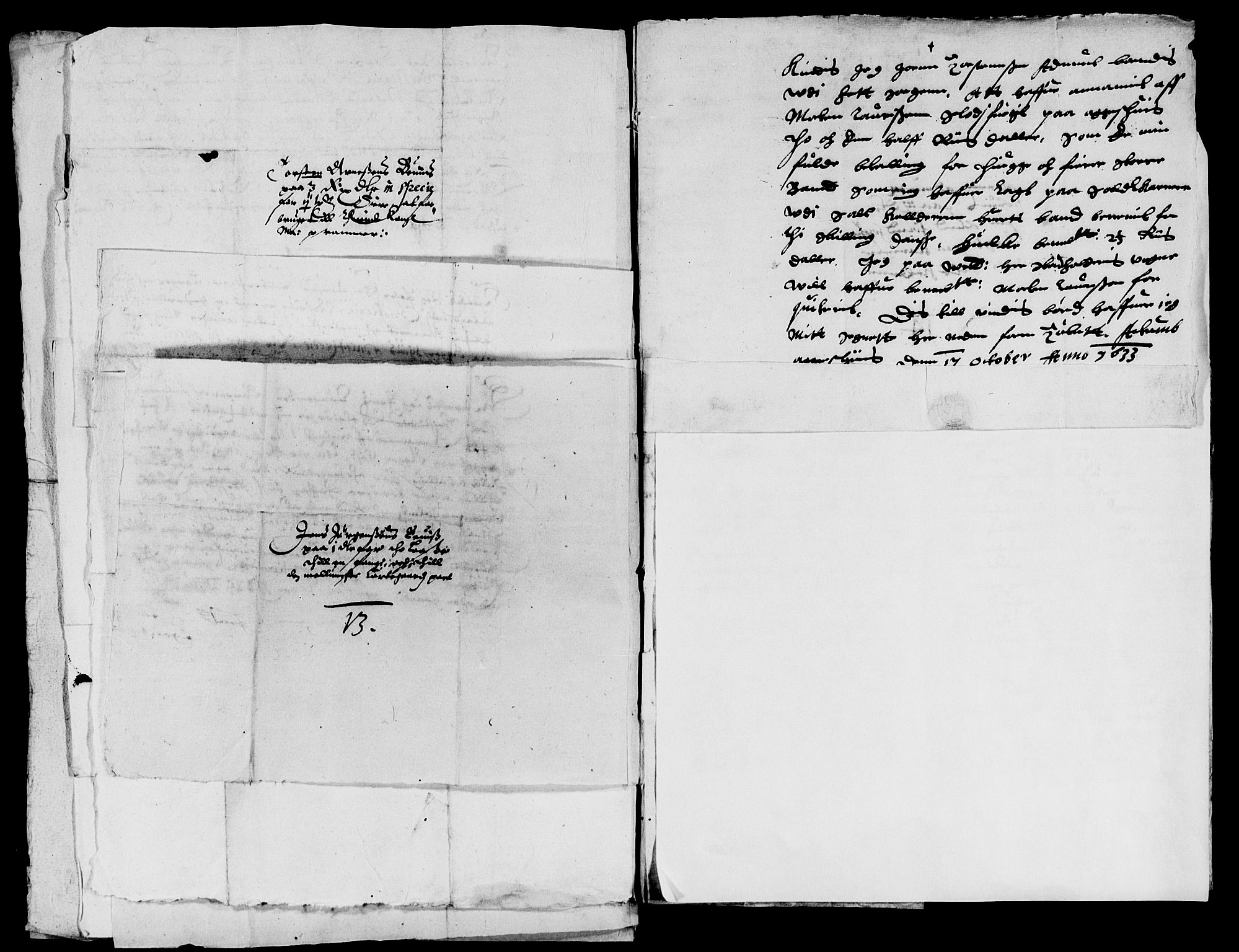 Rentekammeret inntil 1814, Reviderte regnskaper, Lensregnskaper, AV/RA-EA-5023/R/Rb/Rba/L0114: Akershus len, 1633-1634