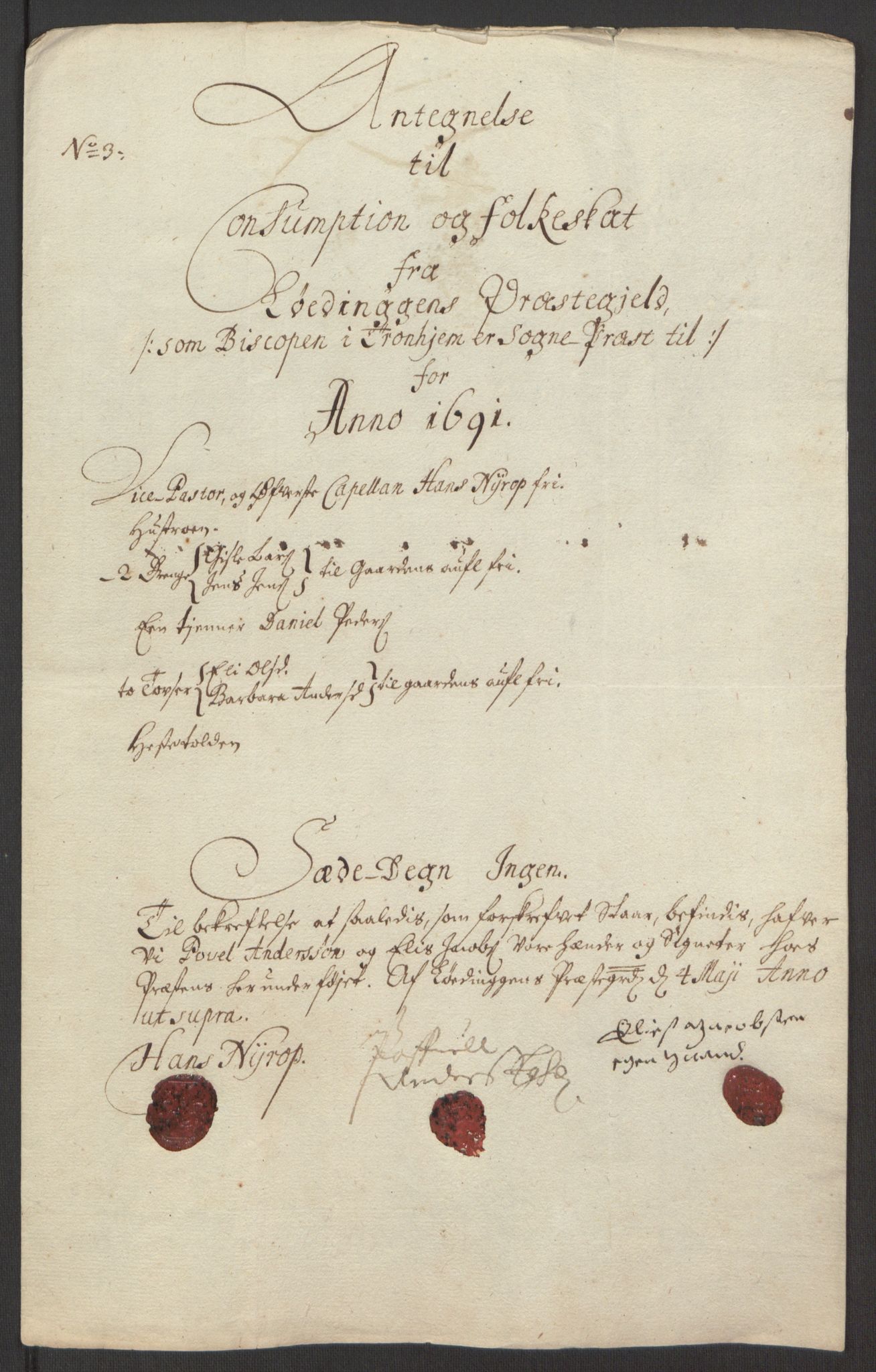 Rentekammeret inntil 1814, Reviderte regnskaper, Fogderegnskap, AV/RA-EA-4092/R66/L4577: Fogderegnskap Salten, 1691-1693, p. 74