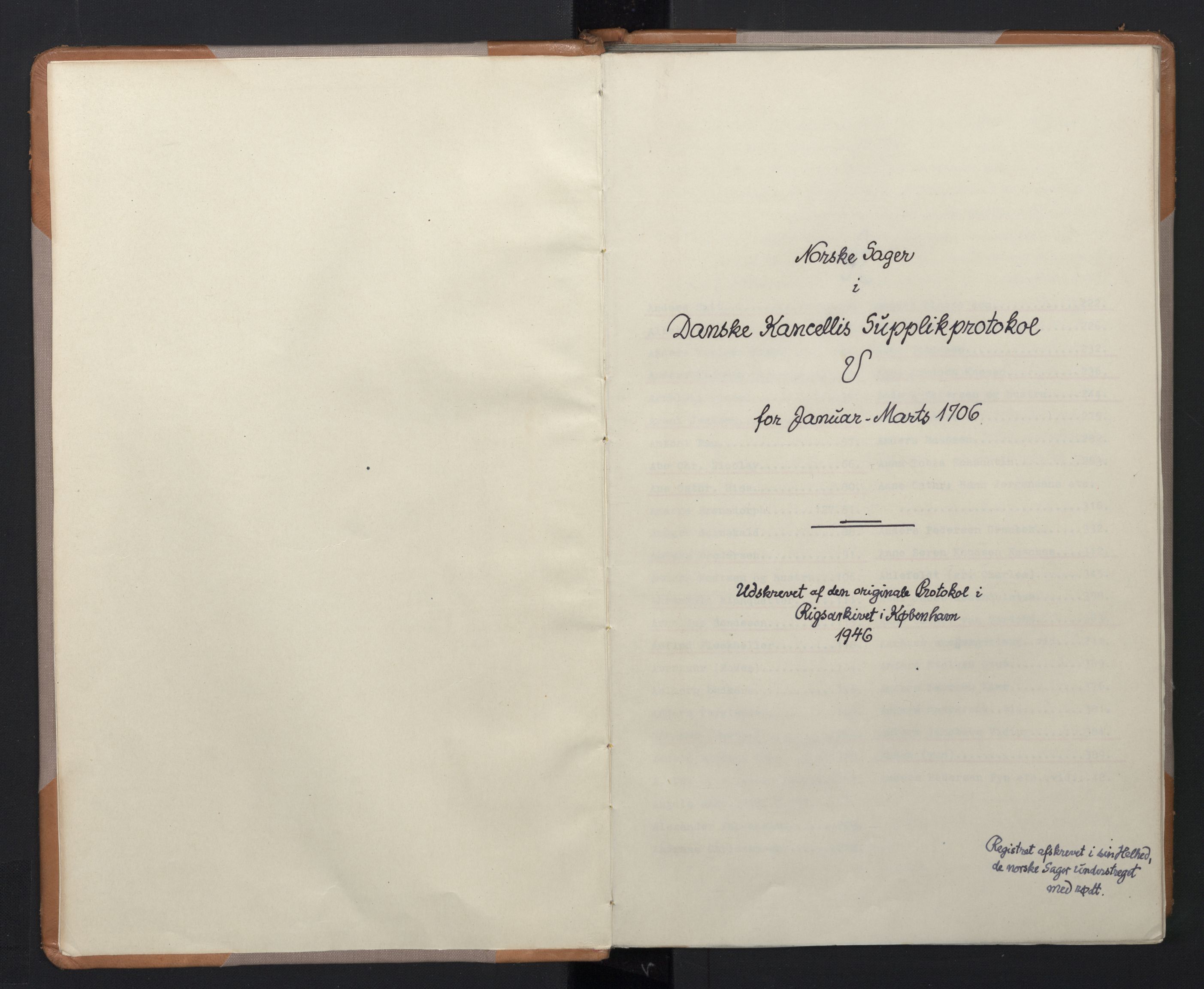 Avskriftsamlingen, AV/RA-EA-4022/F/Fa/L0074: Supplikker, 1706, p. 3