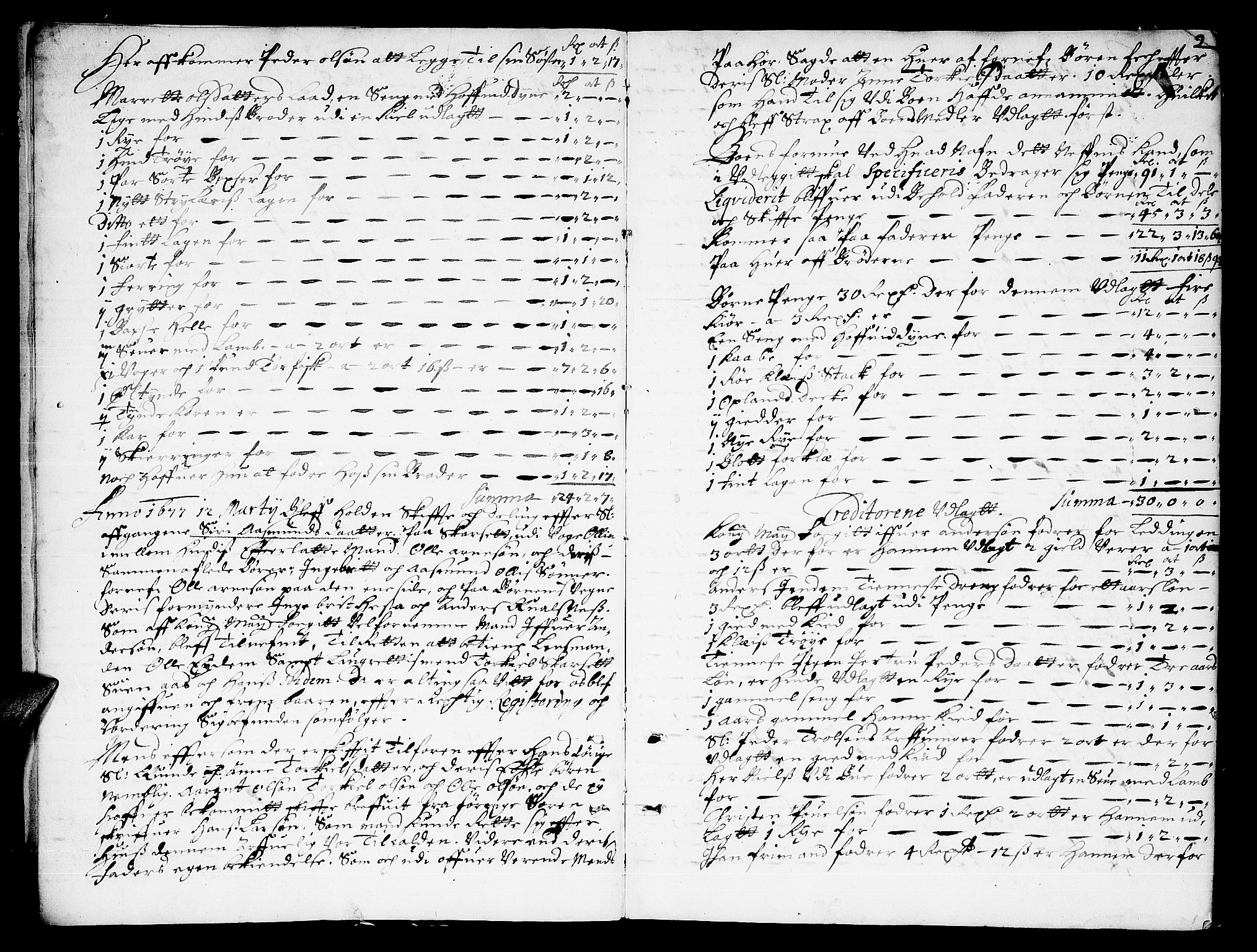Romsdal sorenskriveri, AV/SAT-A-4149/1/3/3A/L0001: Skifteprotokoll, 1677-1683, p. 1b-2a