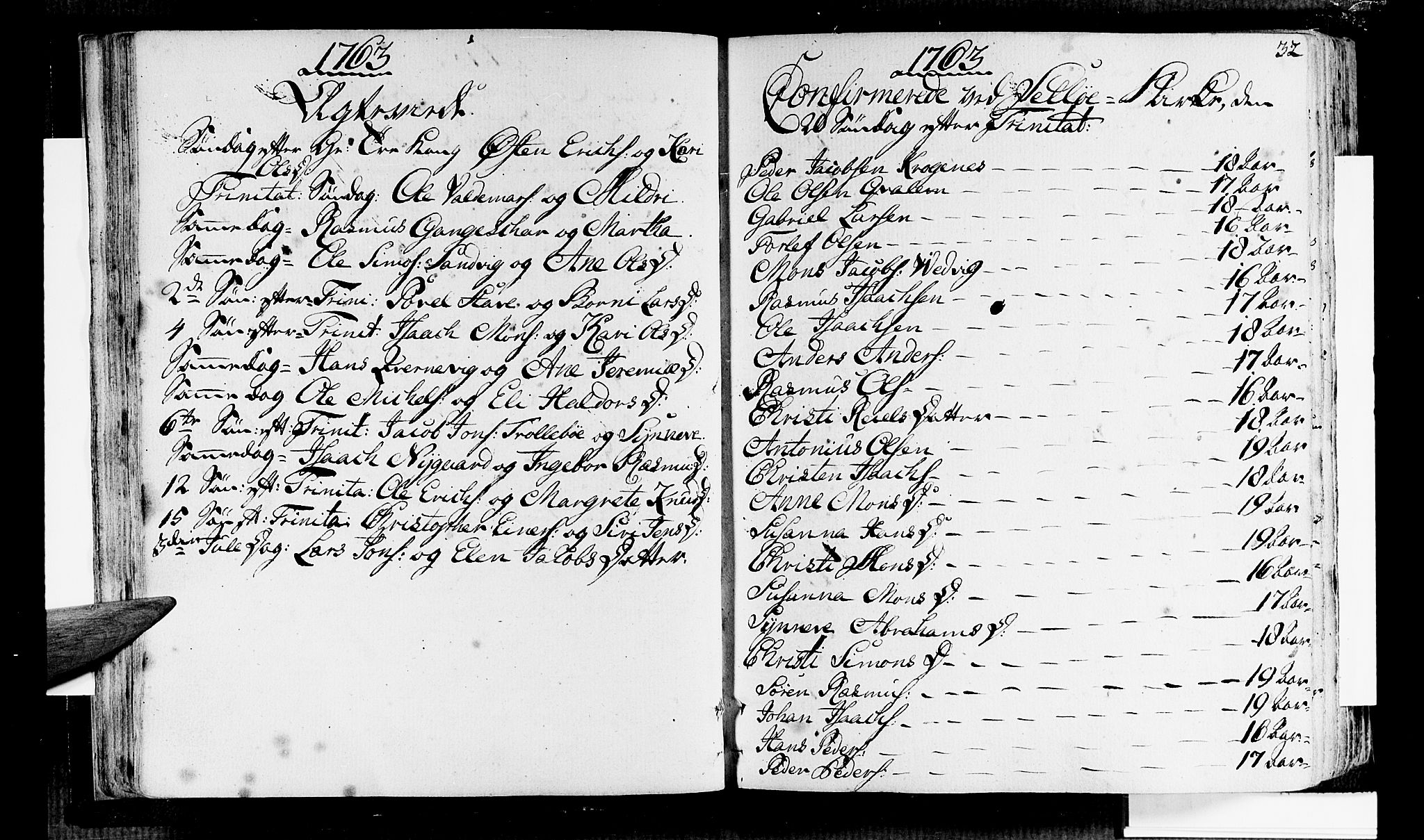 Selje sokneprestembete, AV/SAB-A-99938/H/Ha/Haa/Haaa: Parish register (official) no. A 5, 1760-1782, p. 32