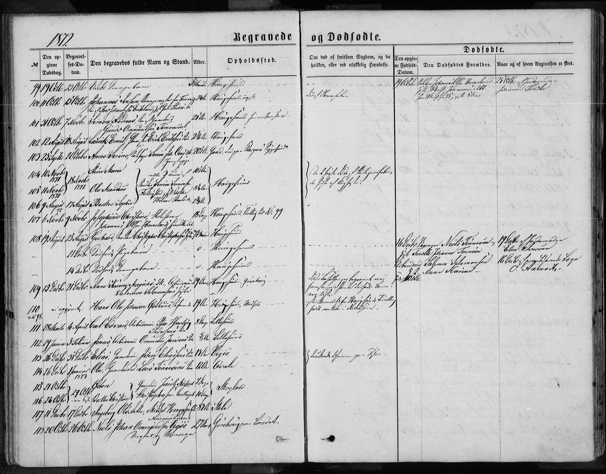 Torvastad sokneprestkontor, SAST/A -101857/H/Ha/Haa/L0013: Parish register (official) no. A 12.2, 1867-1877