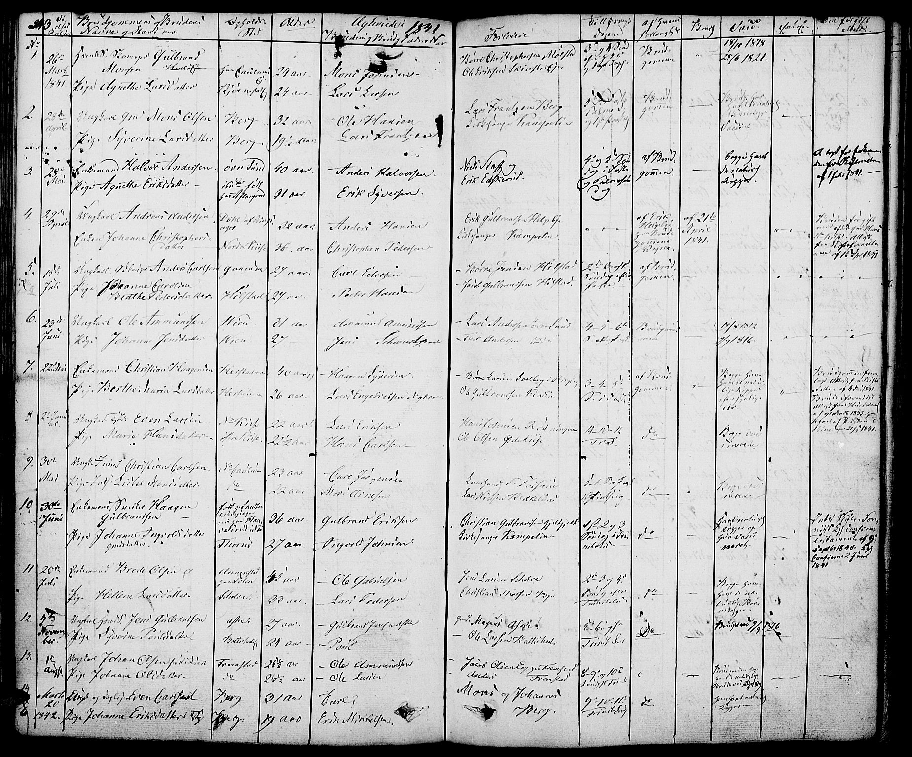 Nes prestekontor, Hedmark, AV/SAH-PREST-020/K/Ka/L0003: Parish register (official) no. 3, 1827-1851, p. 243