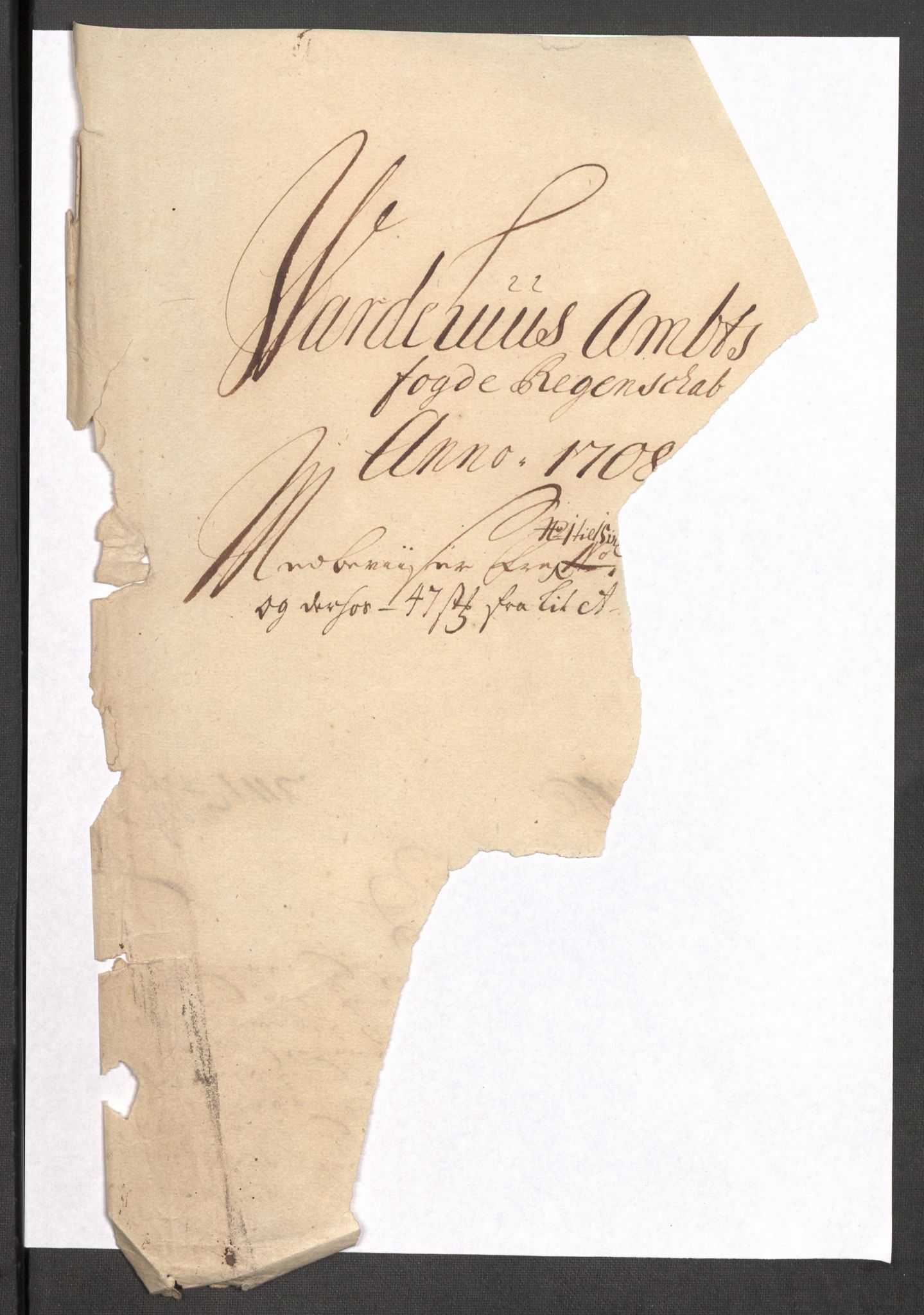 Rentekammeret inntil 1814, Reviderte regnskaper, Fogderegnskap, AV/RA-EA-4092/R69/L4854: Fogderegnskap Finnmark/Vardøhus, 1707-1708, p. 110