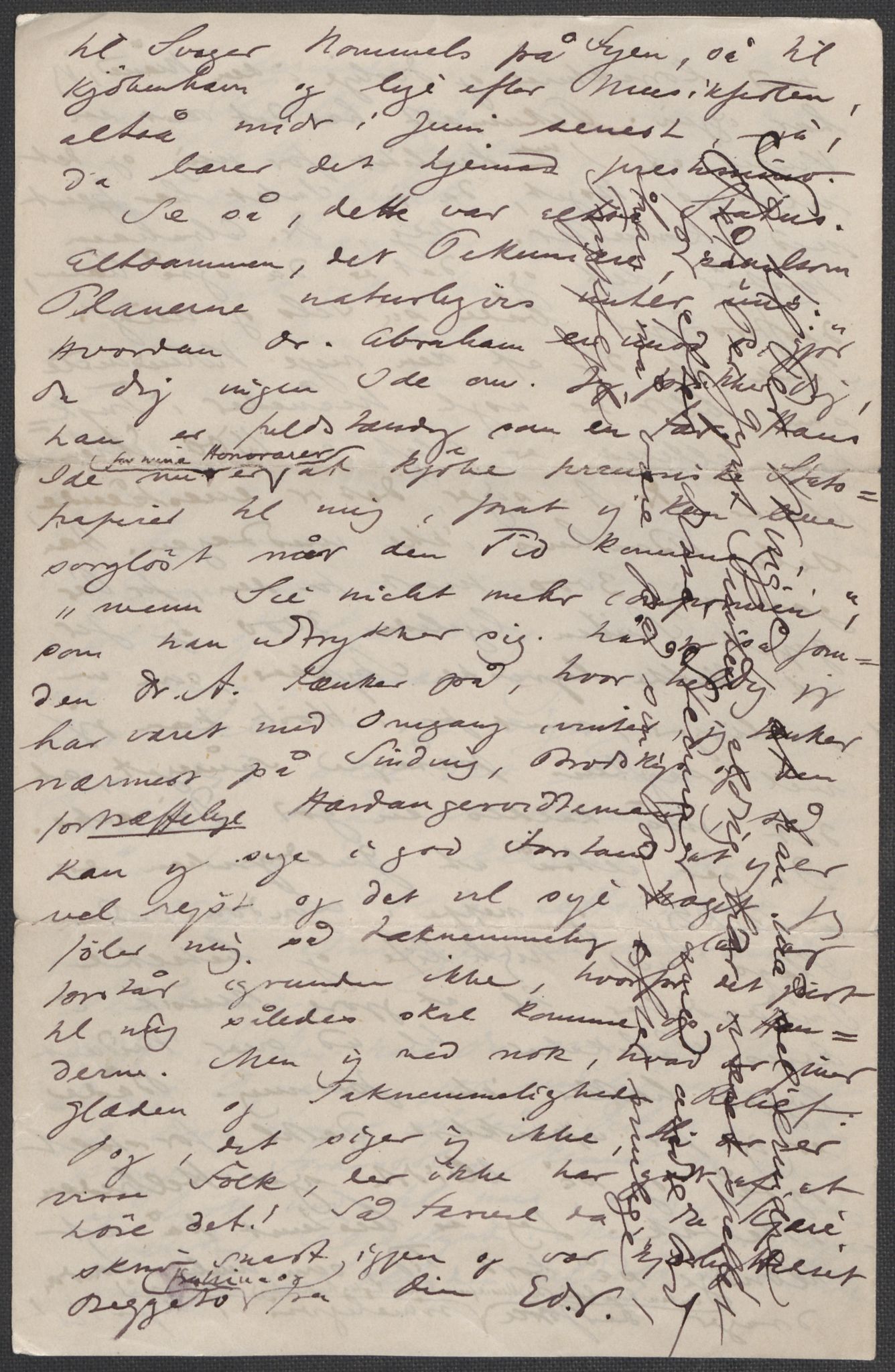 Beyer, Frants, AV/RA-PA-0132/F/L0001: Brev fra Edvard Grieg til Frantz Beyer og "En del optegnelser som kan tjene til kommentar til brevene" av Marie Beyer, 1872-1907, p. 273