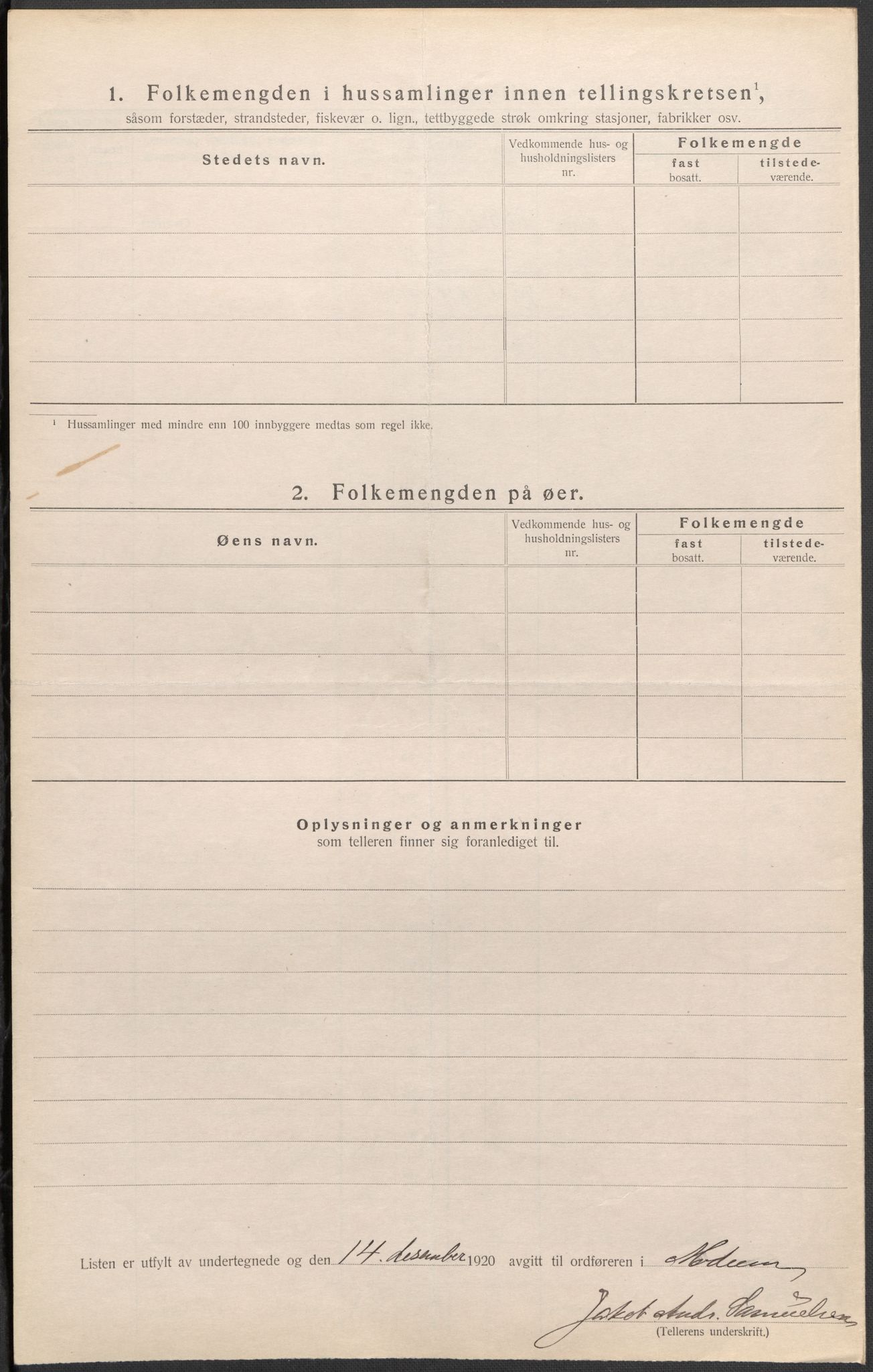 SAKO, 1920 census for Modum, 1920, p. 39