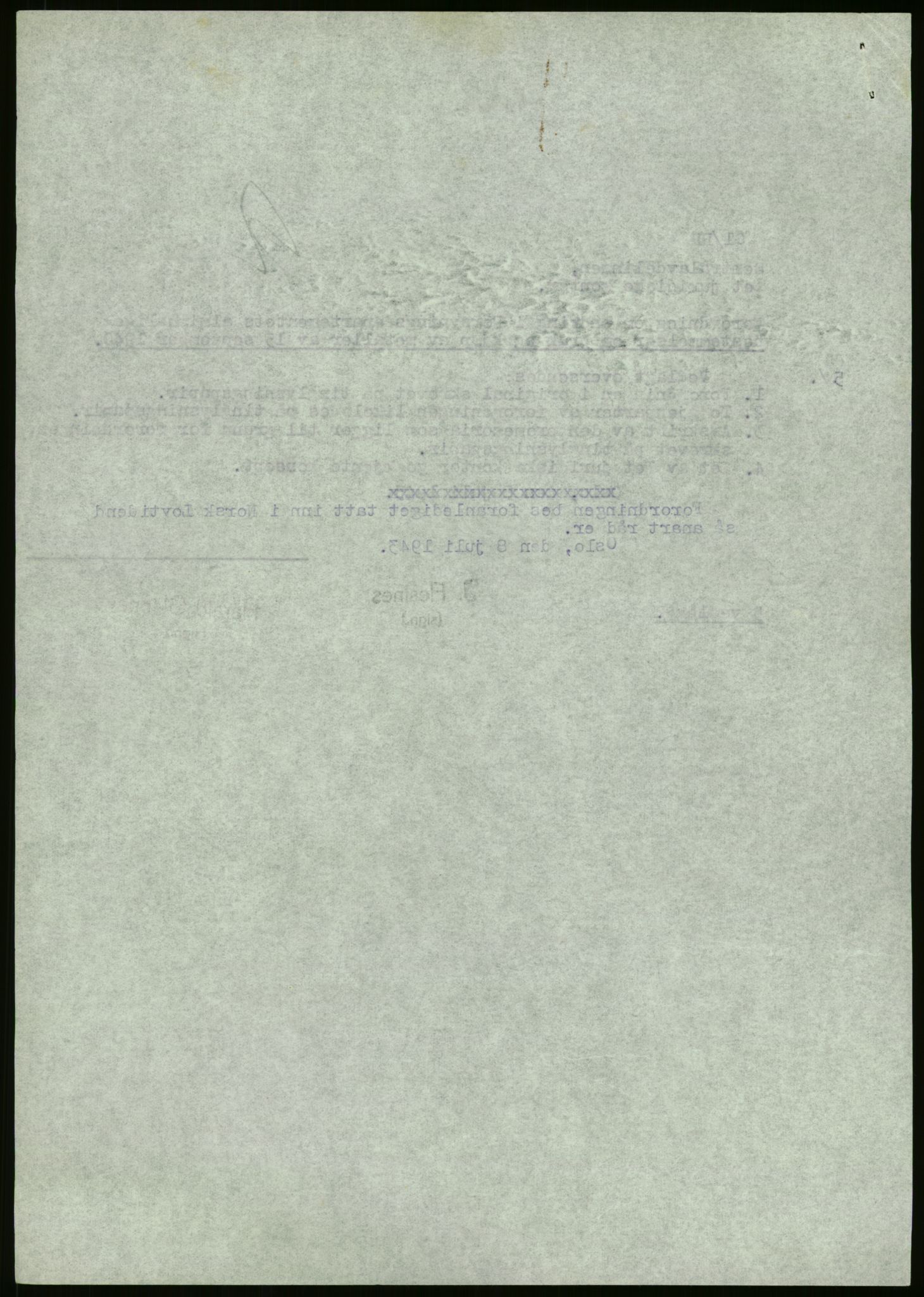 Direktoratet for industriforsyning, Sekretariatet, AV/RA-S-4153/D/Df/L0054: 9. Metallkontoret, 1940-1945, p. 46