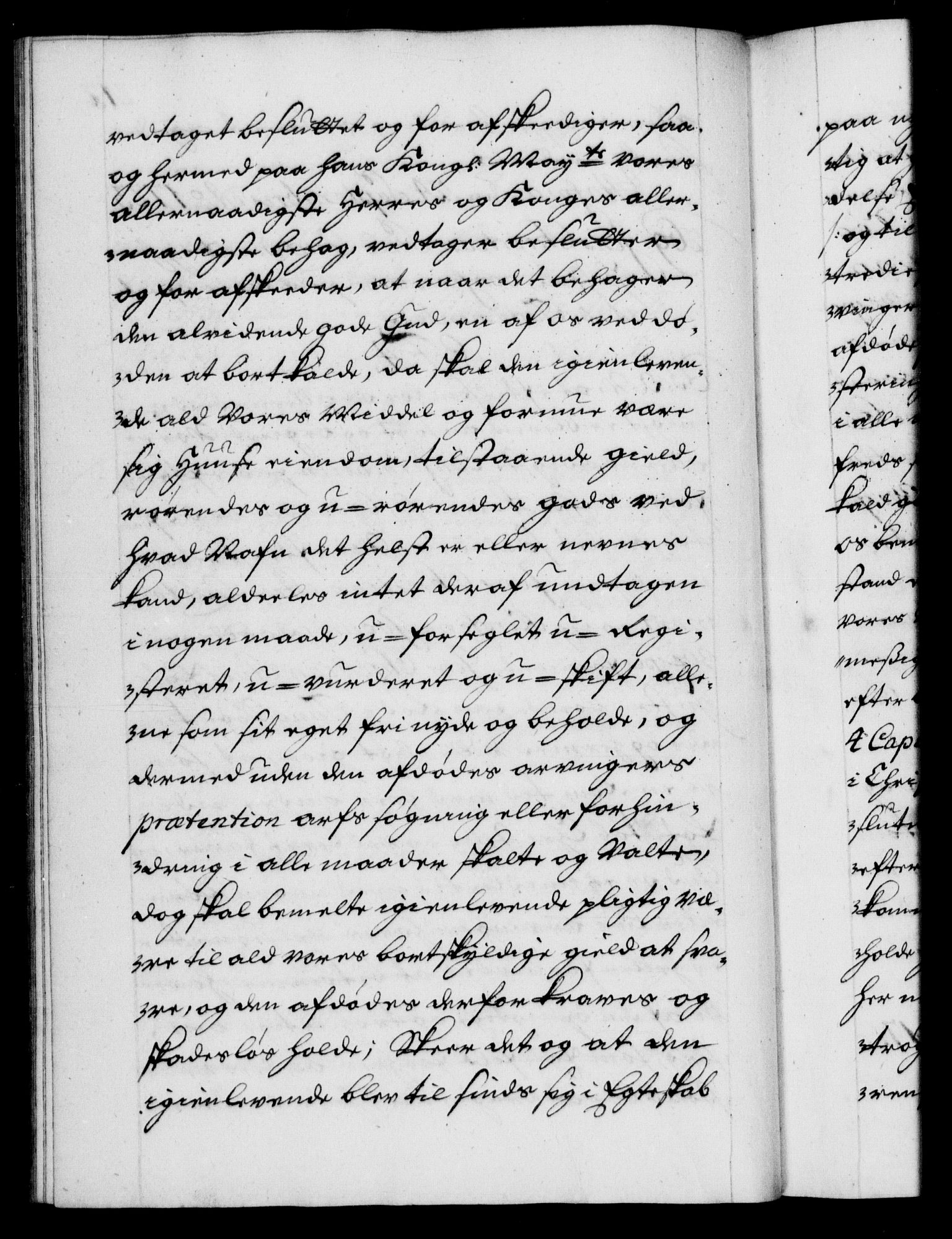 Danske Kanselli 1572-1799, RA/EA-3023/F/Fc/Fca/Fcaa/L0024: Norske registre, 1723-1725, p. 212b