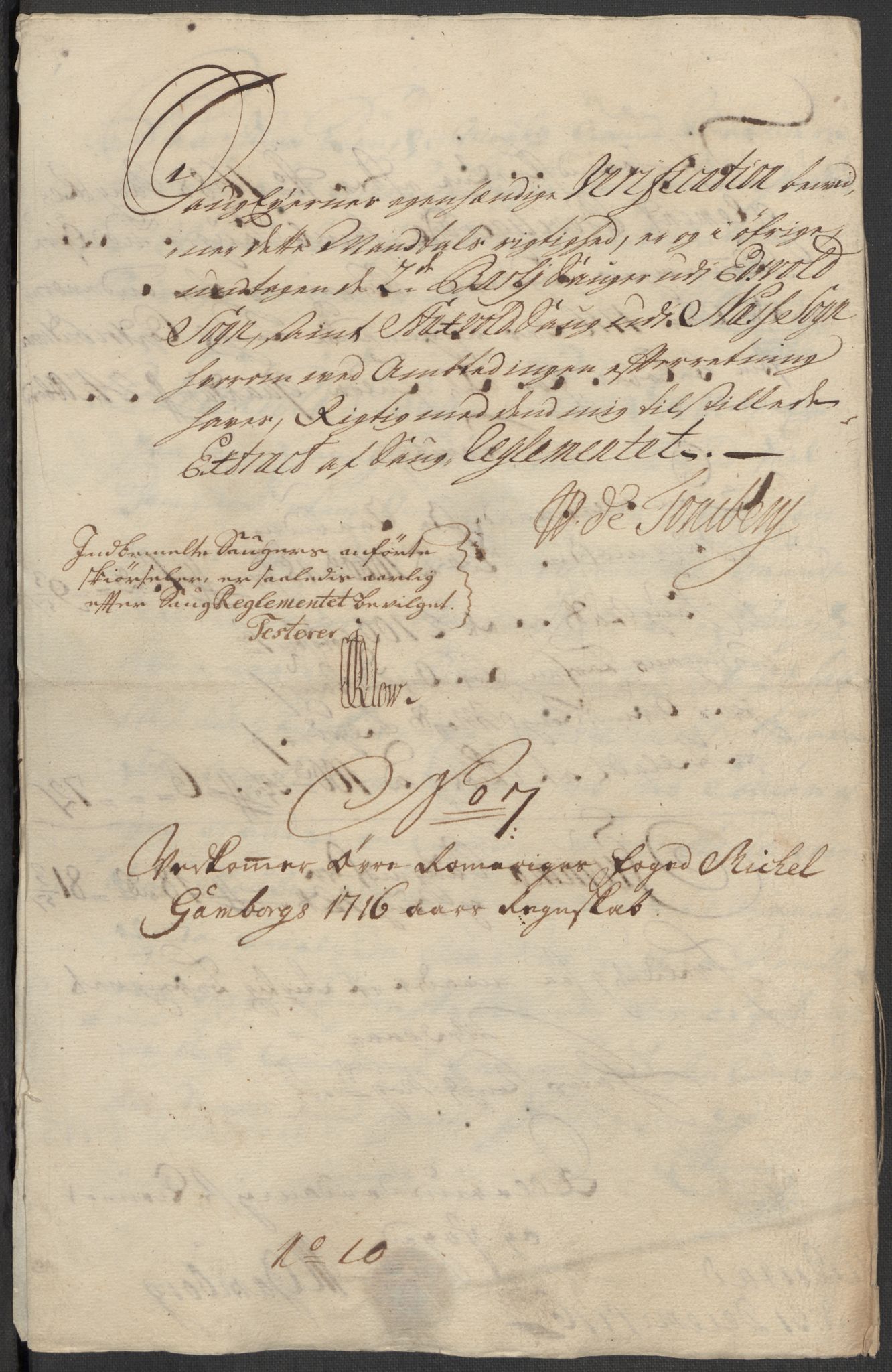 Rentekammeret inntil 1814, Reviderte regnskaper, Fogderegnskap, AV/RA-EA-4092/R12/L0725: Fogderegnskap Øvre Romerike, 1716, p. 156