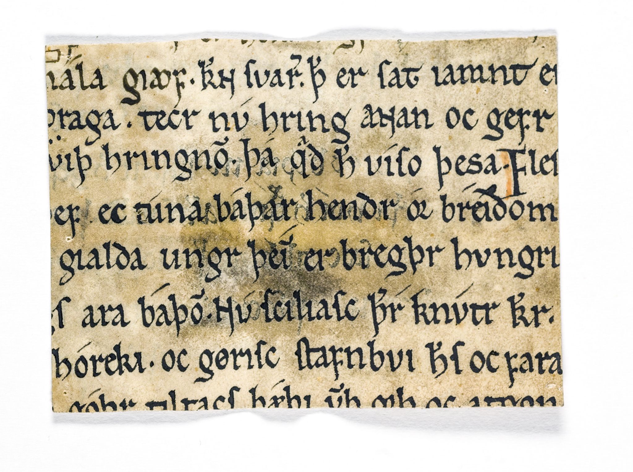 Riksarkivets diplomsamling, AV/RA-EA-5965/F26/L0005: Norrøne membranfragmenter bestand 51-66, 1100-1536, p. 13