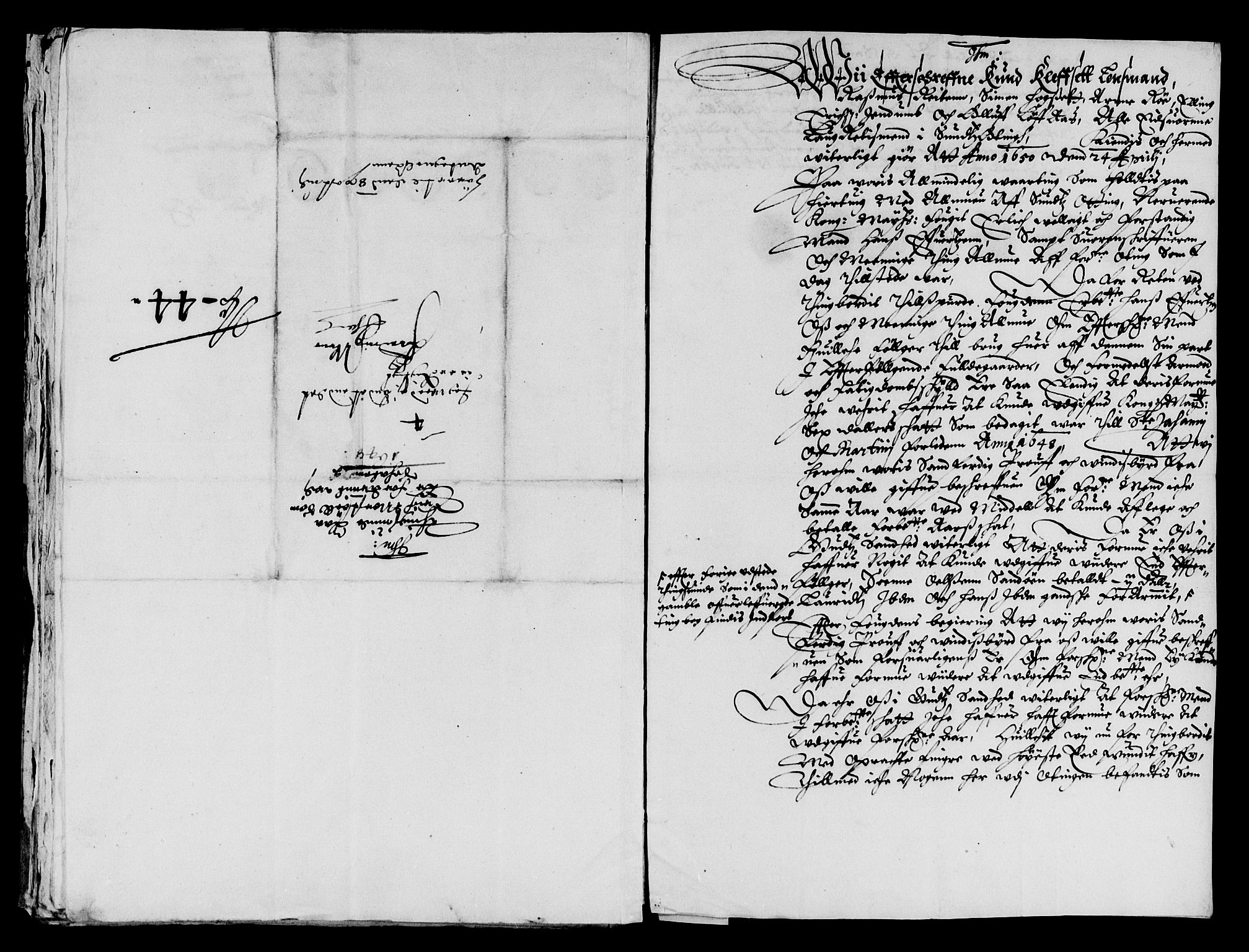 Rentekammeret inntil 1814, Reviderte regnskaper, Lensregnskaper, AV/RA-EA-5023/R/Rb/Rbw/L0093: Trondheim len, 1648