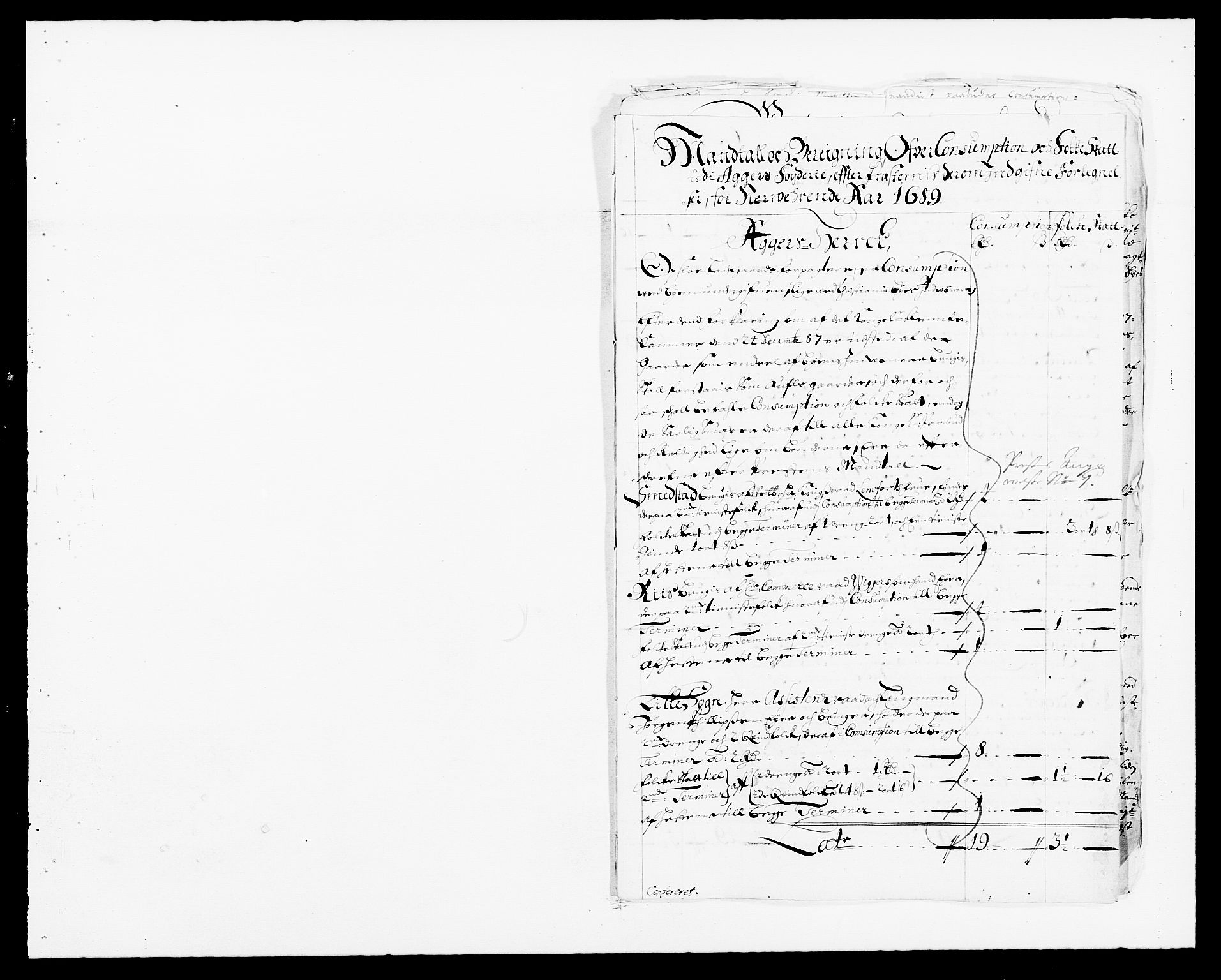 Rentekammeret inntil 1814, Reviderte regnskaper, Fogderegnskap, RA/EA-4092/R08/L0423: Fogderegnskap Aker, 1687-1689, p. 101