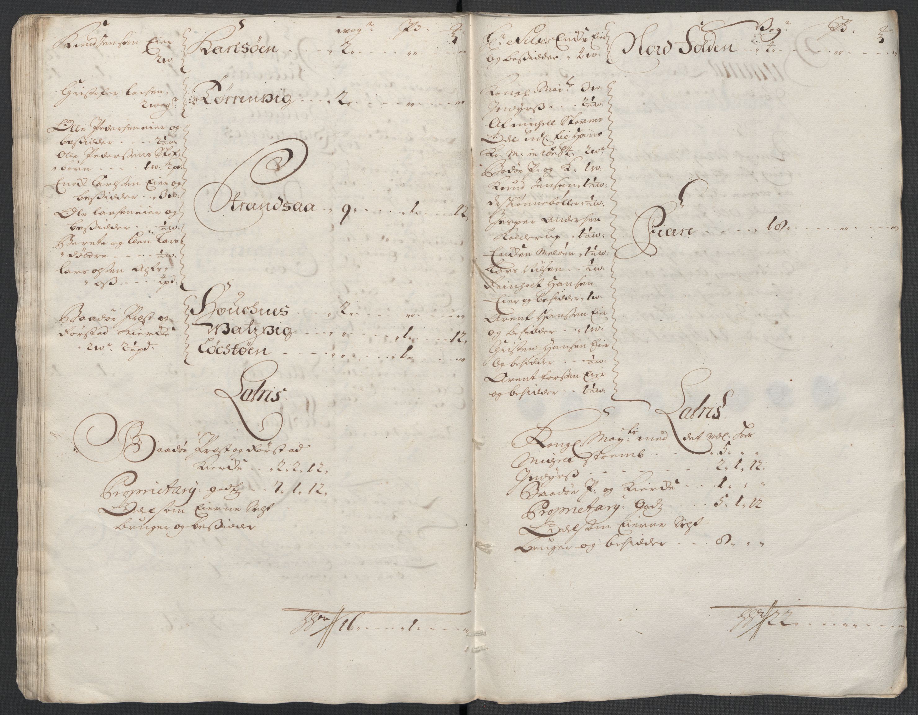 Rentekammeret inntil 1814, Reviderte regnskaper, Fogderegnskap, AV/RA-EA-4092/R66/L4582: Fogderegnskap Salten, 1711-1712, p. 43