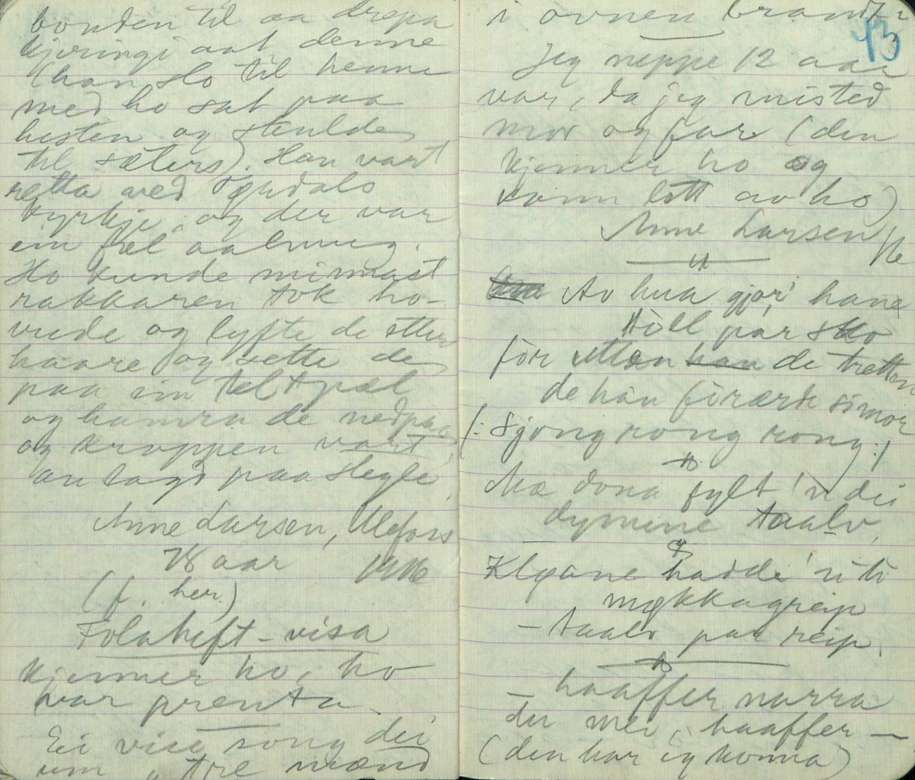 Rikard Berge, TEMU/TGM-A-1003/F/L0008/0040: 300-340 / 339 Seljord, Ulefoss, Vinje o.a. R. Berge, 1916, p. 42-43
