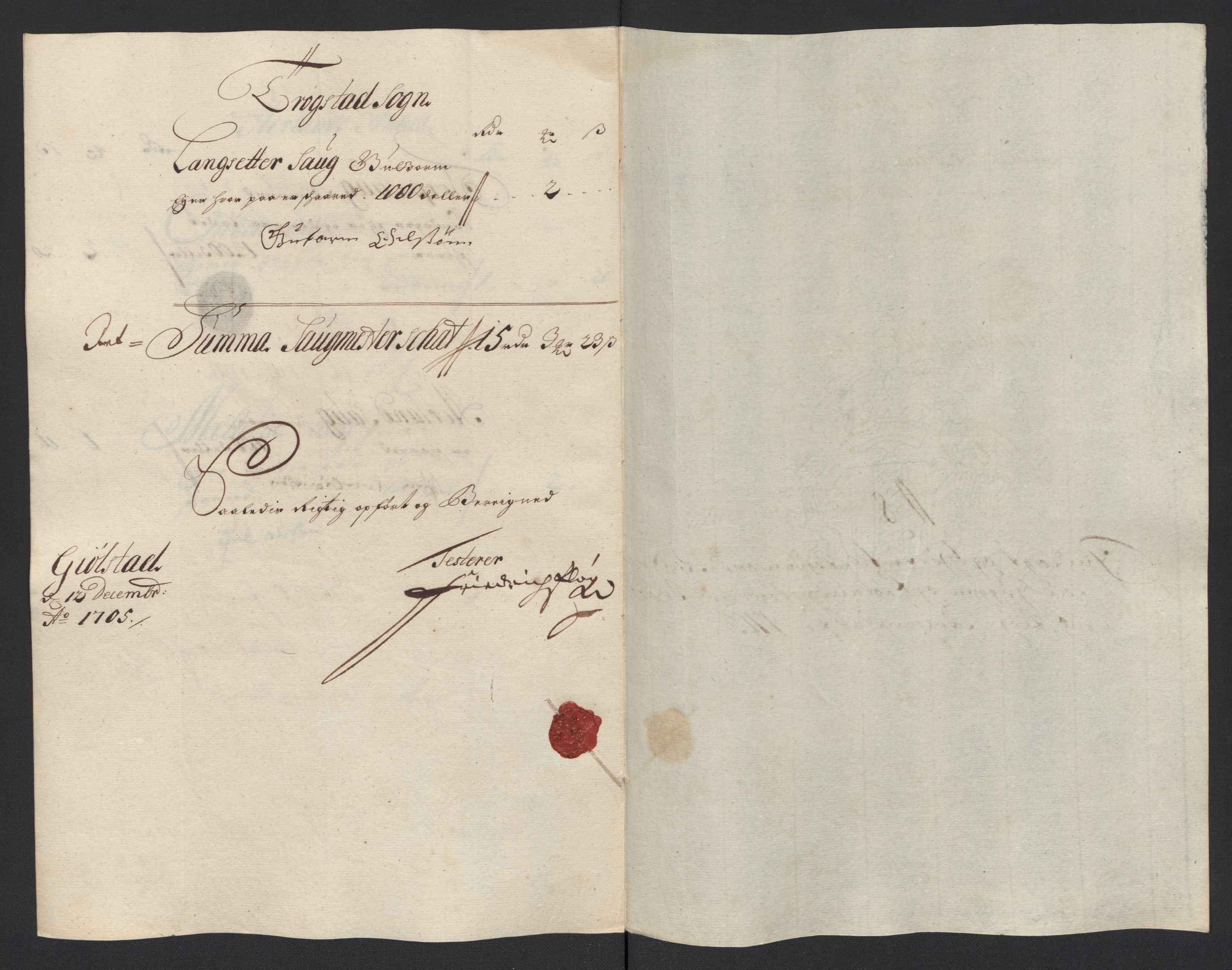 Rentekammeret inntil 1814, Reviderte regnskaper, Fogderegnskap, AV/RA-EA-4092/R07/L0297: Fogderegnskap Rakkestad, Heggen og Frøland, 1705, p. 195