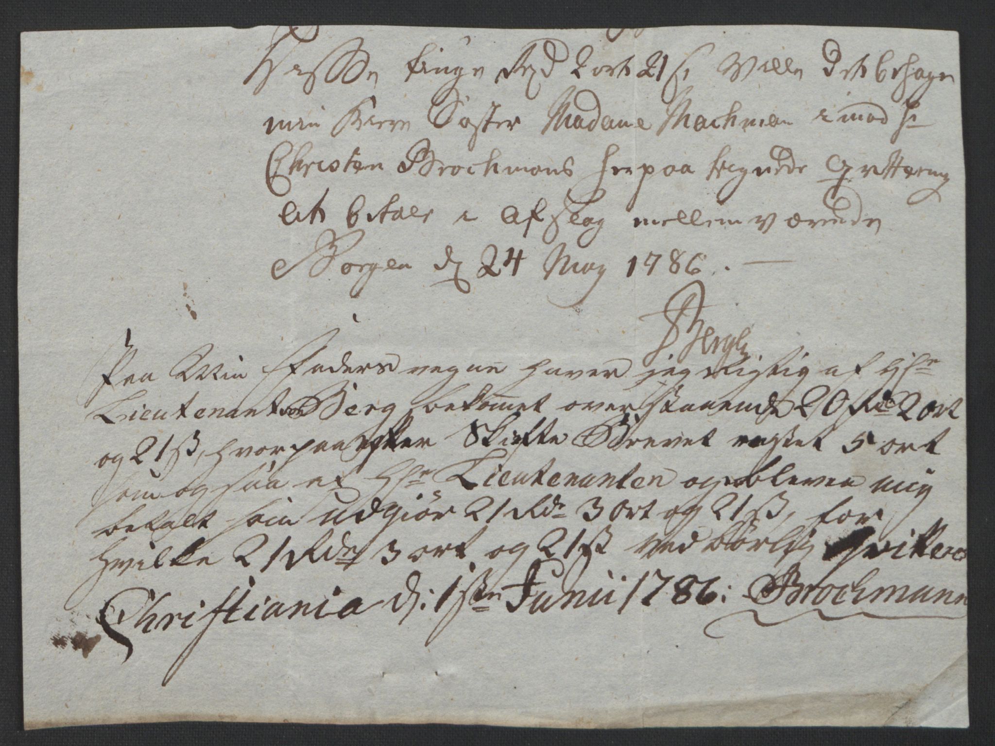 Forsvaret, Generalauditøren, RA/RAFA-1772/F/Fj/Fjc/L0007: Skifteprotokol for 1ste søndenfjeldske dragonregiment, 1762-1789