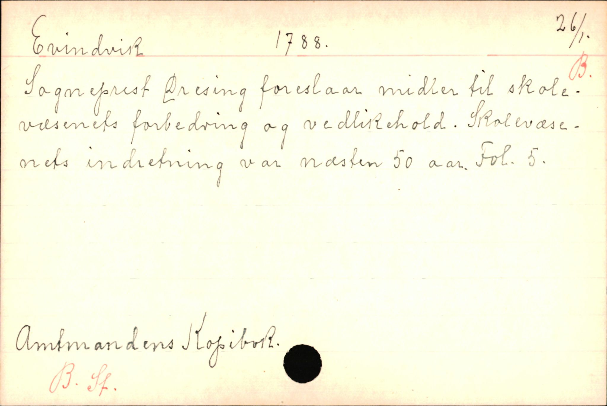 Haugen, Johannes - lærer, AV/SAB-SAB/PA-0036/01/L0001: Om klokkere og lærere, 1521-1904, p. 7946