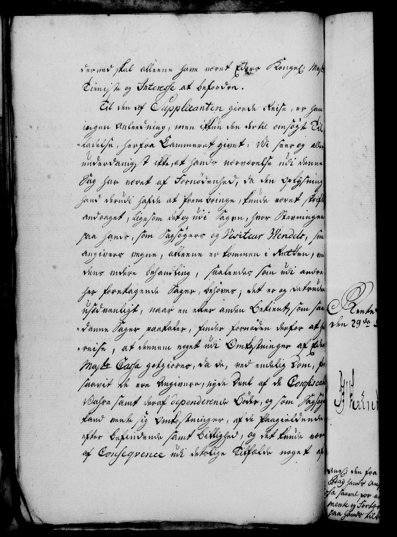 Rentekammeret, Kammerkanselliet, RA/EA-3111/G/Gf/Gfa/L0038: Norsk relasjons- og resolusjonsprotokoll (merket RK 52.38), 1756, p. 29