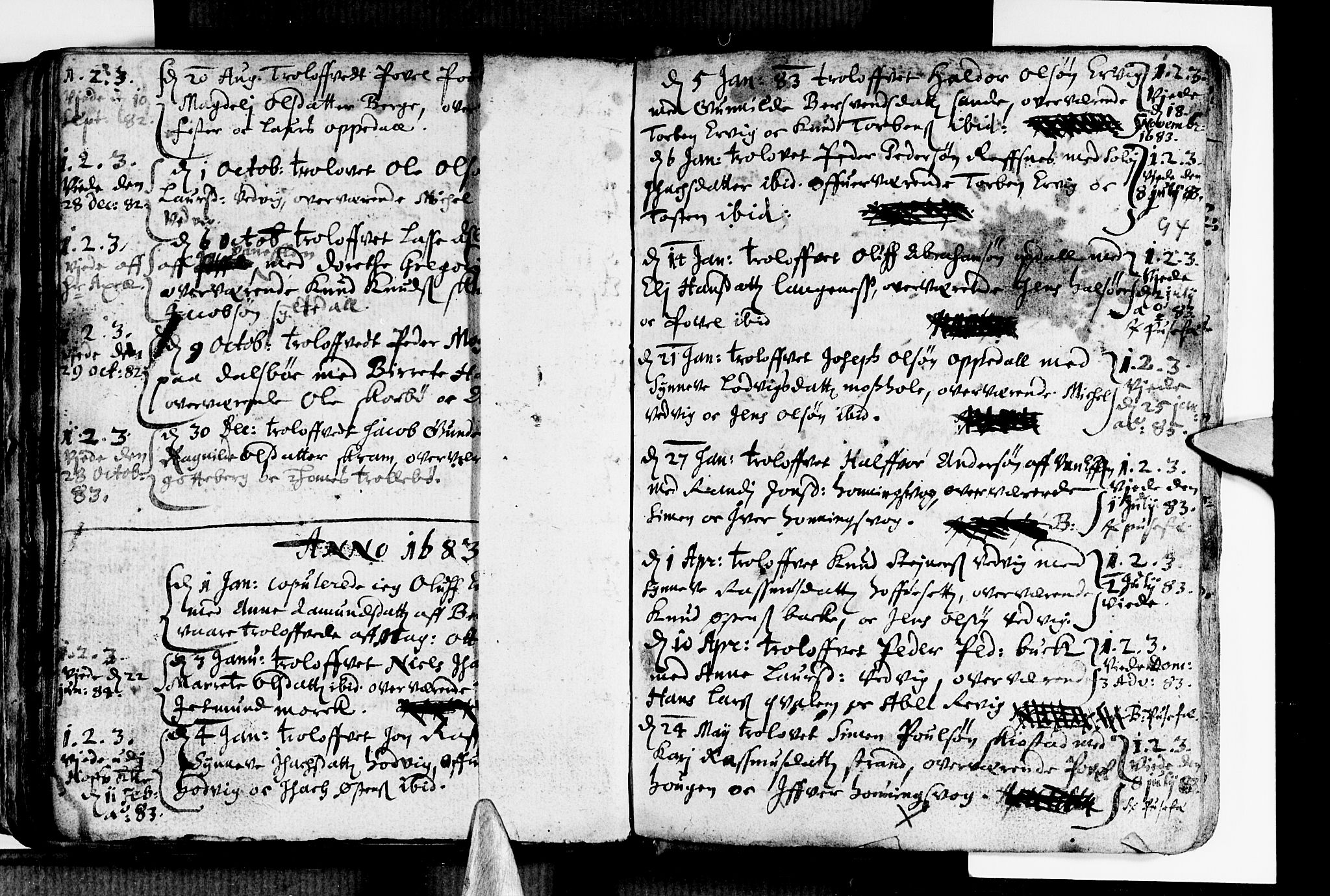 Selje sokneprestembete, AV/SAB-A-99938/H/Ha/Haa/Haaa: Parish register (official) no. A 1, 1668-1696, p. 94