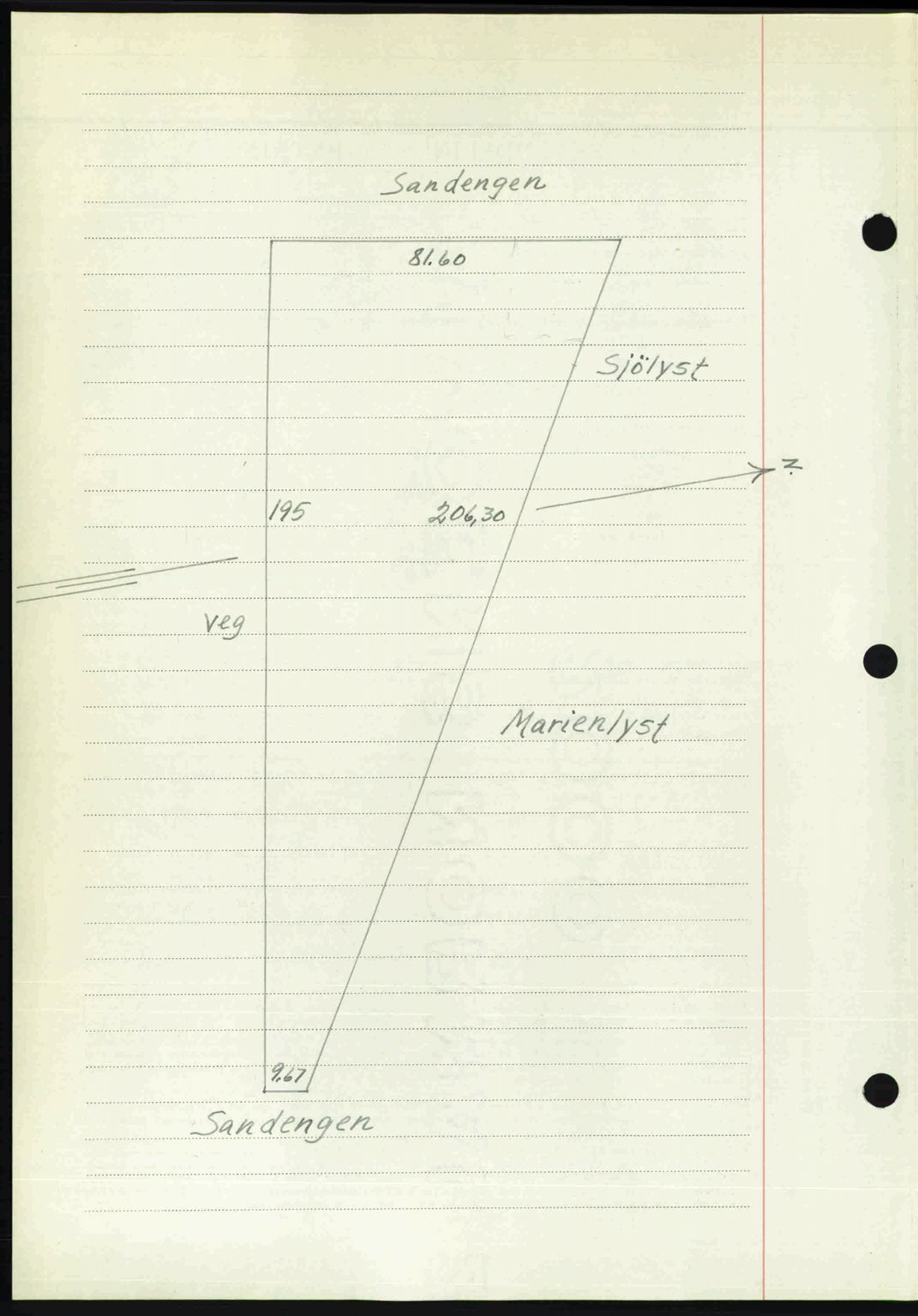 Idd og Marker sorenskriveri, SAO/A-10283/G/Gb/Gbb/L0011: Mortgage book no. A11, 1948-1949, Diary no: : 105/1949