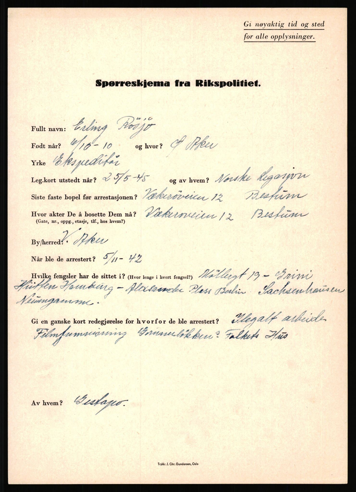 Rikspolitisjefen, AV/RA-S-1560/L/L0014: Pettersen, Aksel - Savosnick, Ernst, 1940-1945, p. 1030