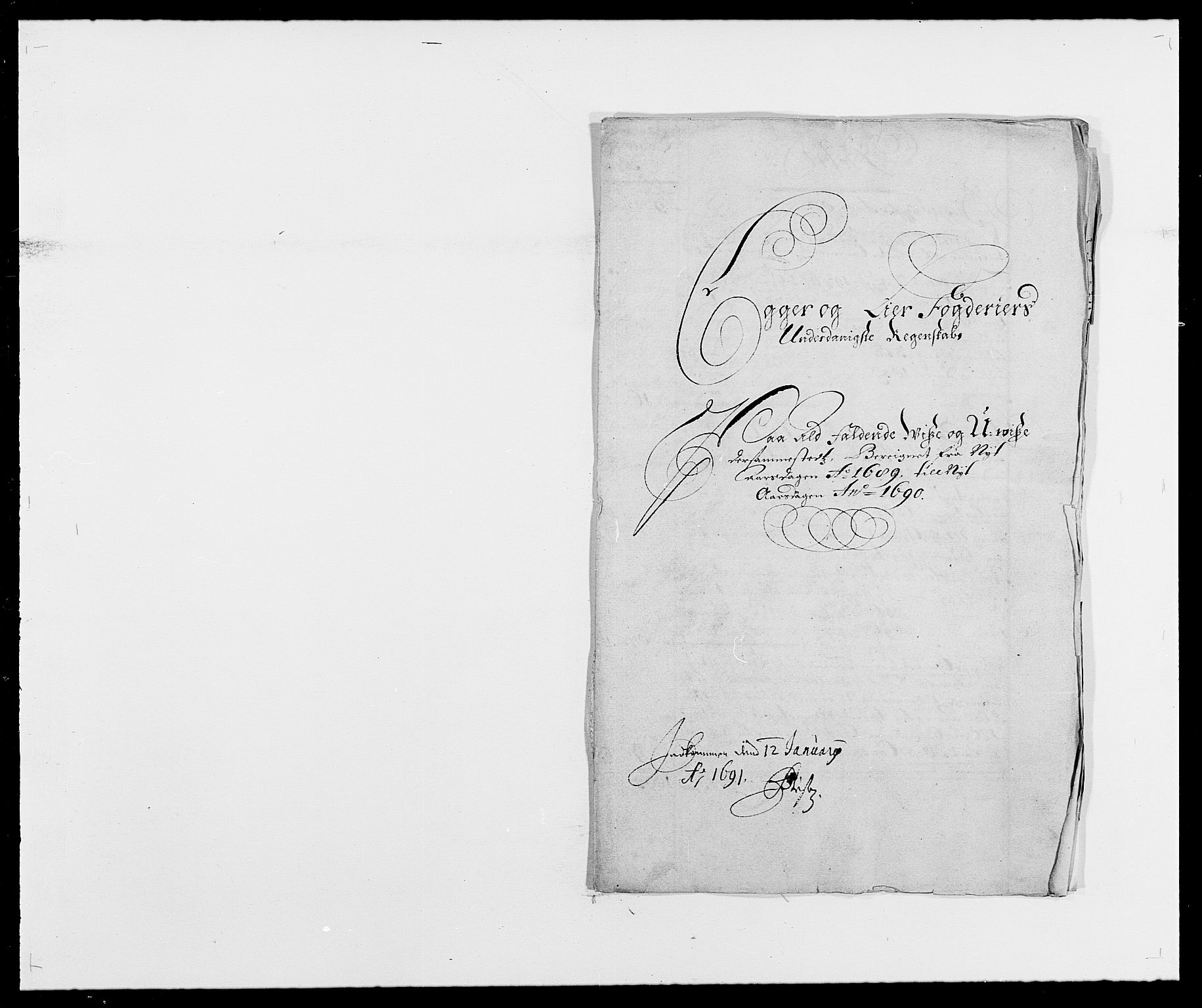 Rentekammeret inntil 1814, Reviderte regnskaper, Fogderegnskap, RA/EA-4092/R28/L1688: Fogderegnskap Eiker og Lier, 1687-1689, p. 334