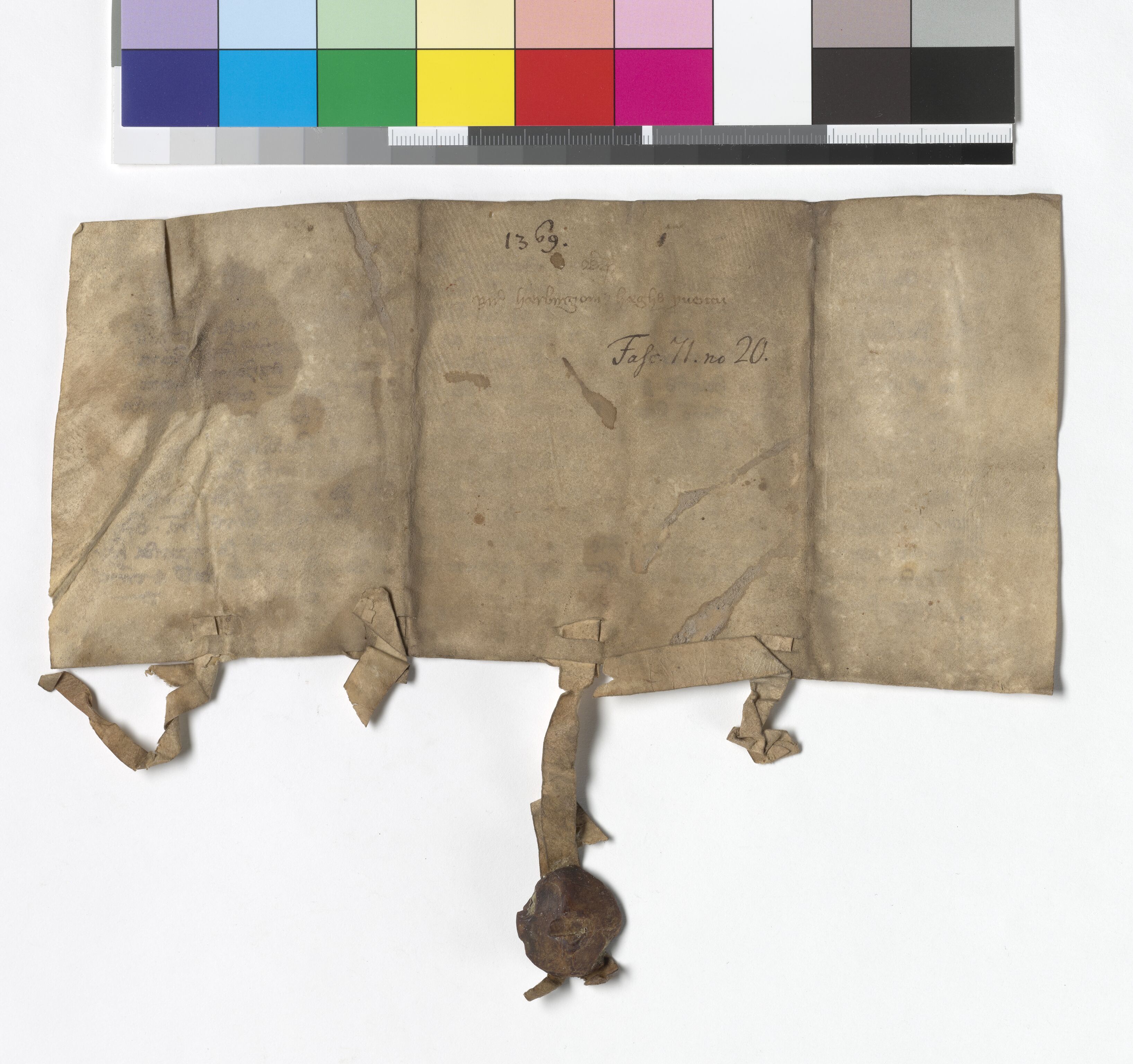 Riksarkivets diplomsamling, AV/RA-EA-5965/F05/L0175: NRA AM fasc. 71 nr. 13-35, 1368-1372, p. 6