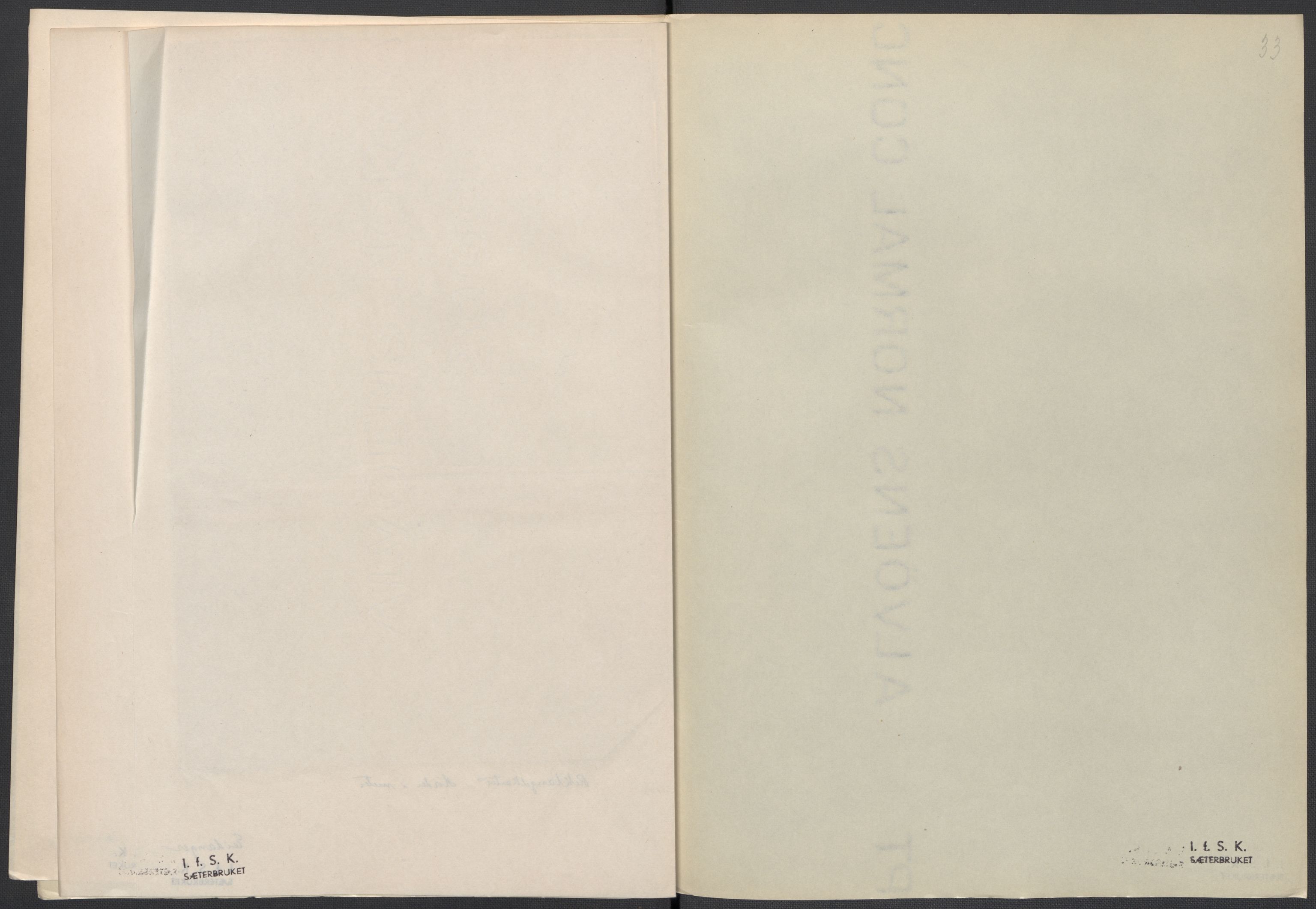 Instituttet for sammenlignende kulturforskning, RA/PA-0424/F/Fc/L0007/0001: Eske B7: / Telemark (perm XVI), 1934-1936, p. 33