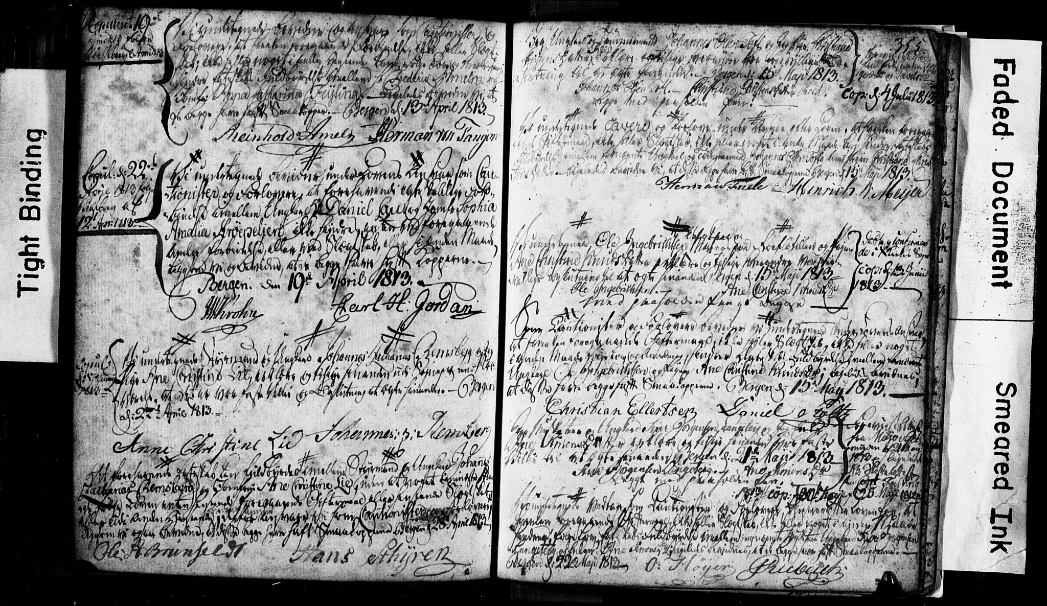 Korskirken sokneprestembete, AV/SAB-A-76101: Best man's statements no. II.5.1, 1776-1816, p. 355