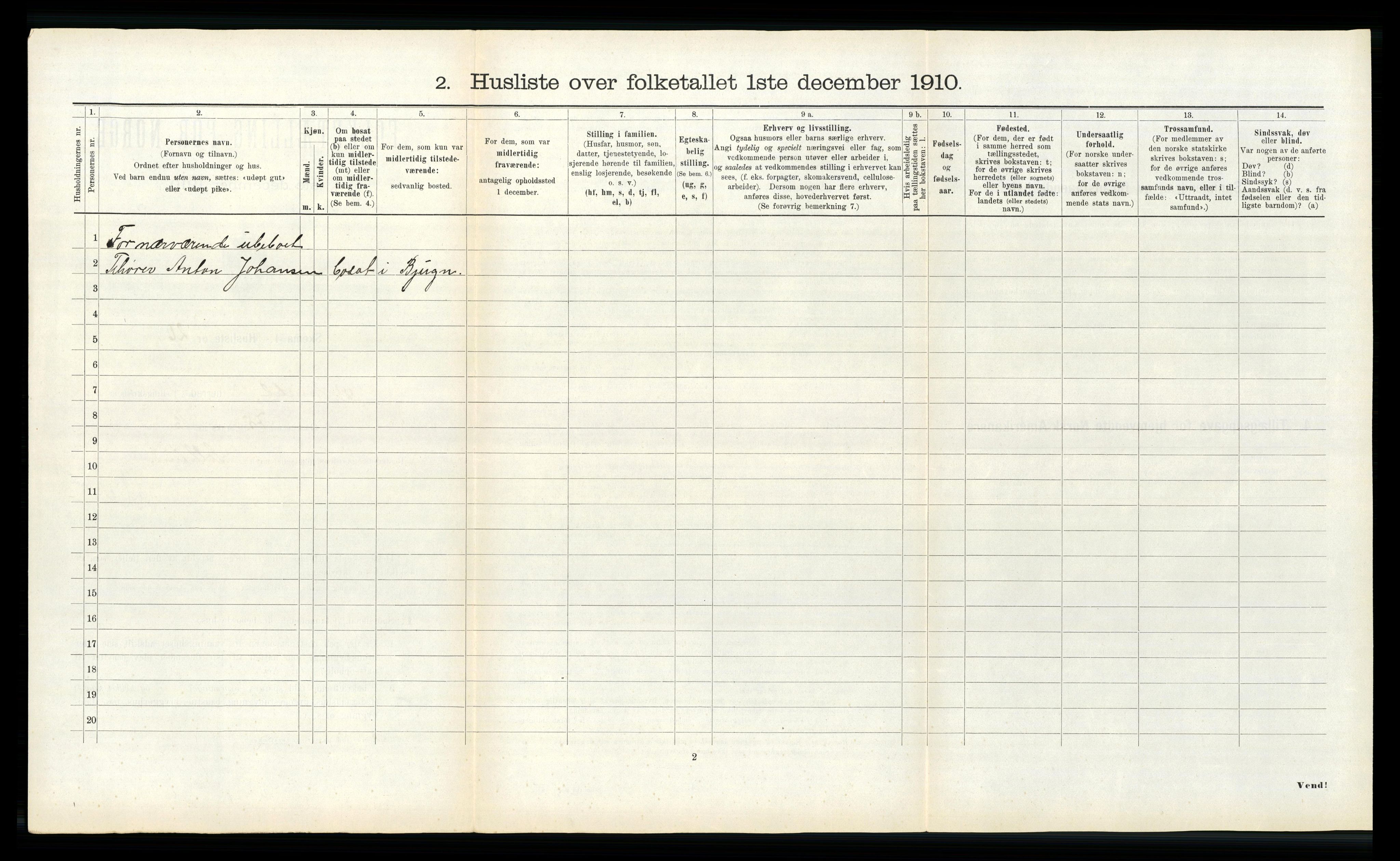 RA, 1910 census for Ørland, 1910, p. 890