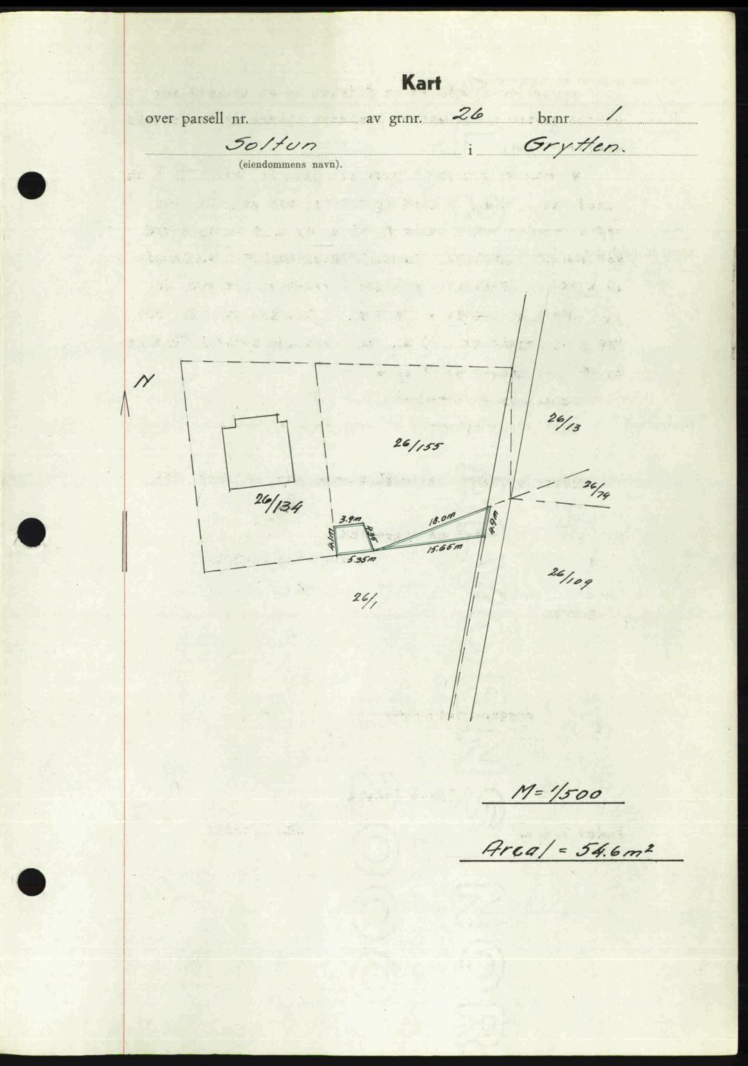 Romsdal sorenskriveri, AV/SAT-A-4149/1/2/2C: Mortgage book no. A21, 1946-1946, Diary no: : 2675/1946