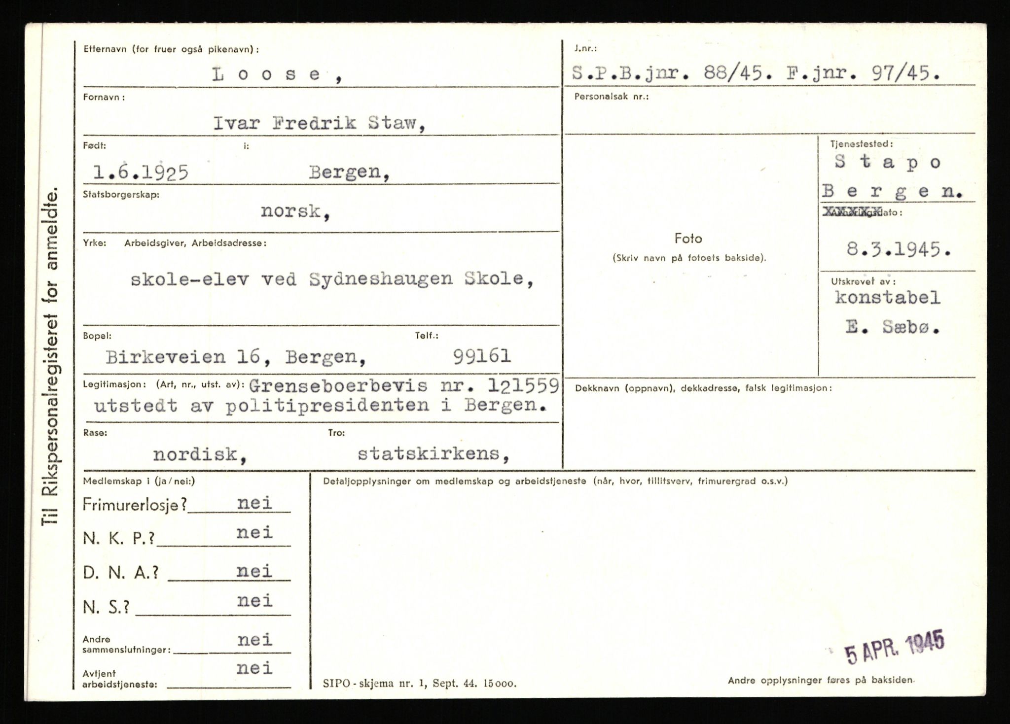 Statspolitiet - Hovedkontoret / Osloavdelingen, AV/RA-S-1329/C/Ca/L0010: Lind - Moksnes, 1943-1945, p. 647