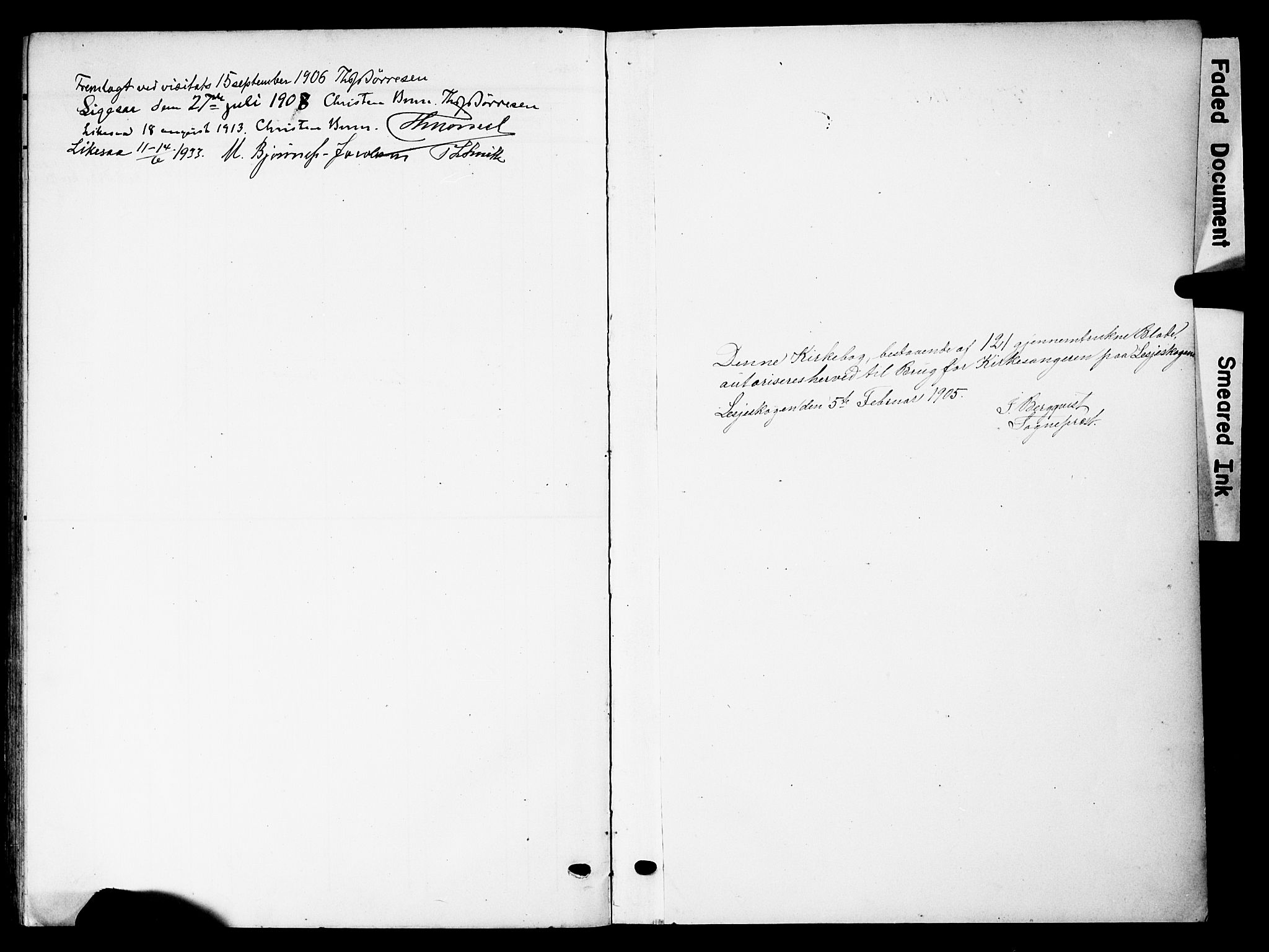 Lesja prestekontor, AV/SAH-PREST-068/H/Ha/Hab/L0008: Parish register (copy) no. 8, 1905-1931