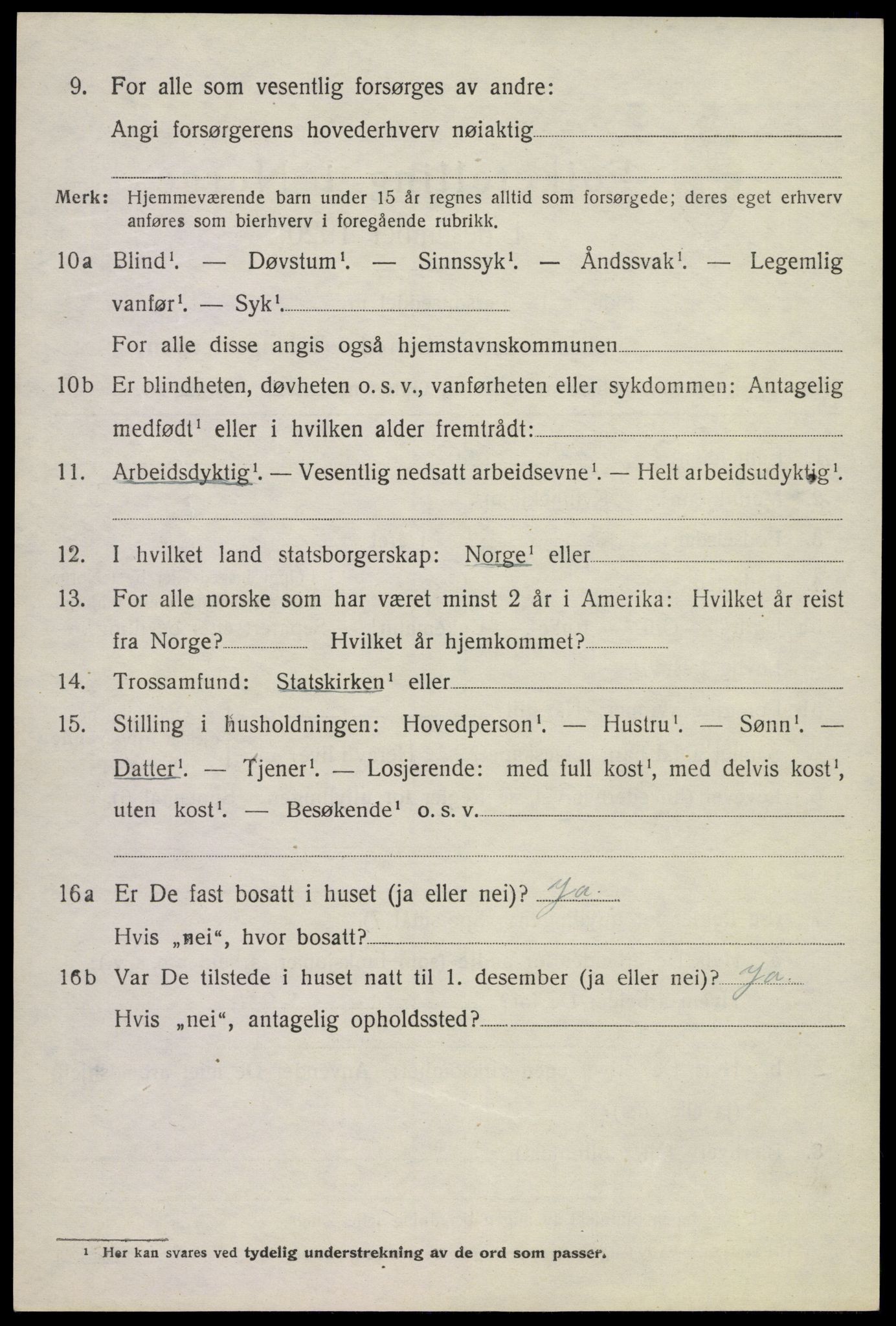 SAKO, 1920 census for Bø (Telemark), 1920, p. 6541