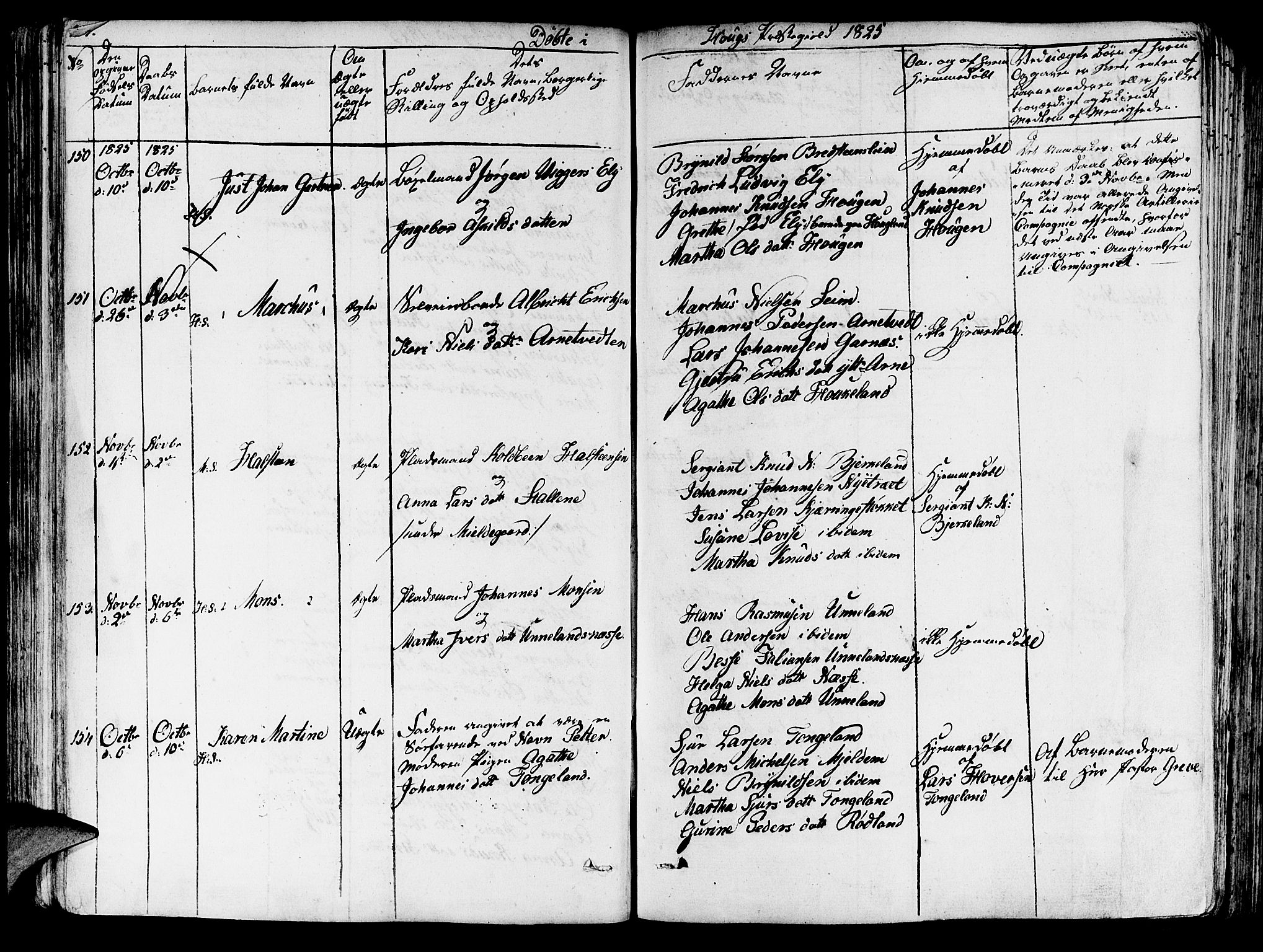 Haus sokneprestembete, AV/SAB-A-75601/H/Haa: Parish register (official) no. A 13, 1821-1827, p. 117