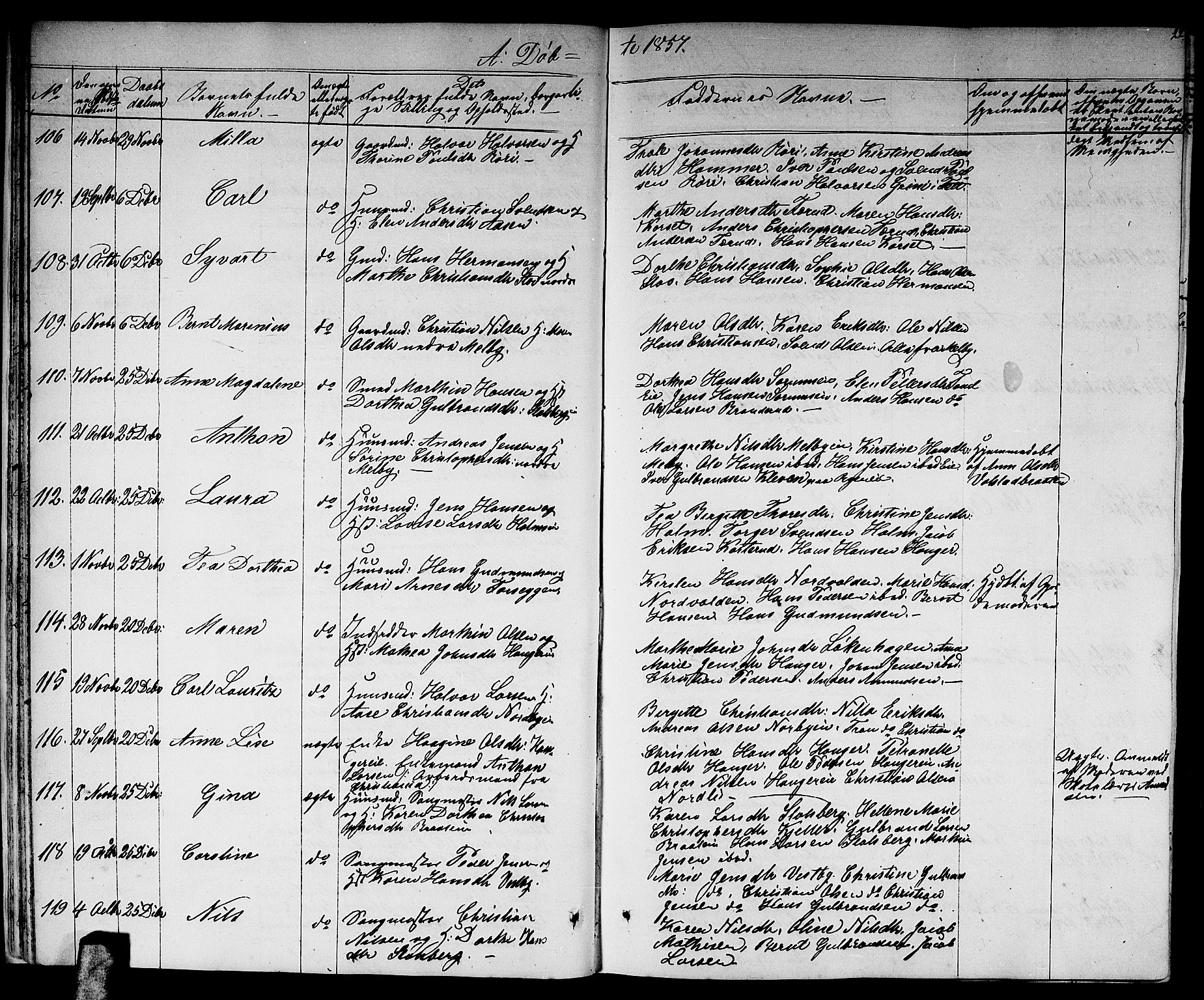 Skedsmo prestekontor Kirkebøker, SAO/A-10033a/G/Ga/L0002: Parish register (copy) no. I 2, 1855-1872, p. 22