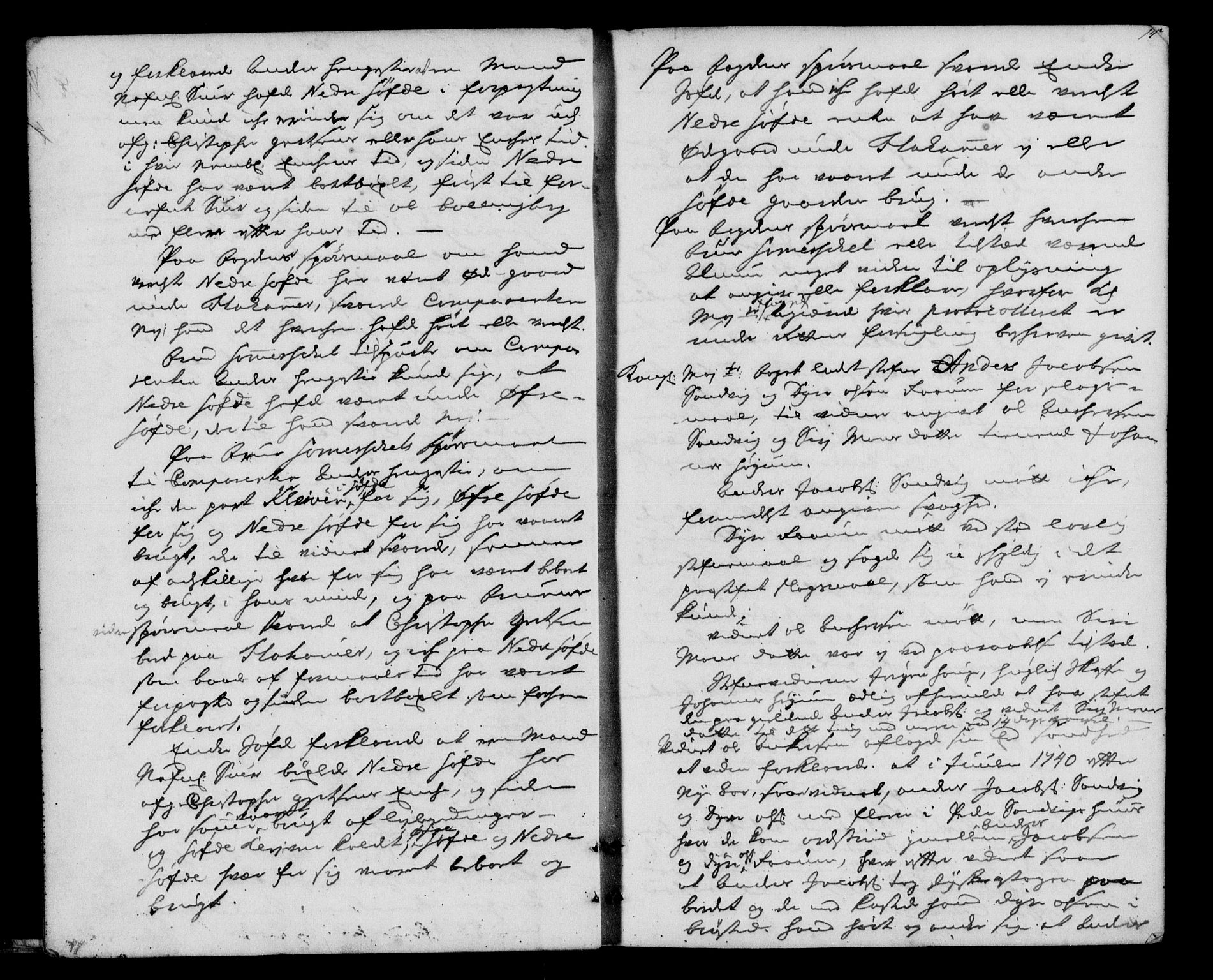 Indre Sogn tingrett, AV/SAB-A-3301/1/F/Fa/L0034: Tingbok 34, 1740-1743, p. 13b-14a