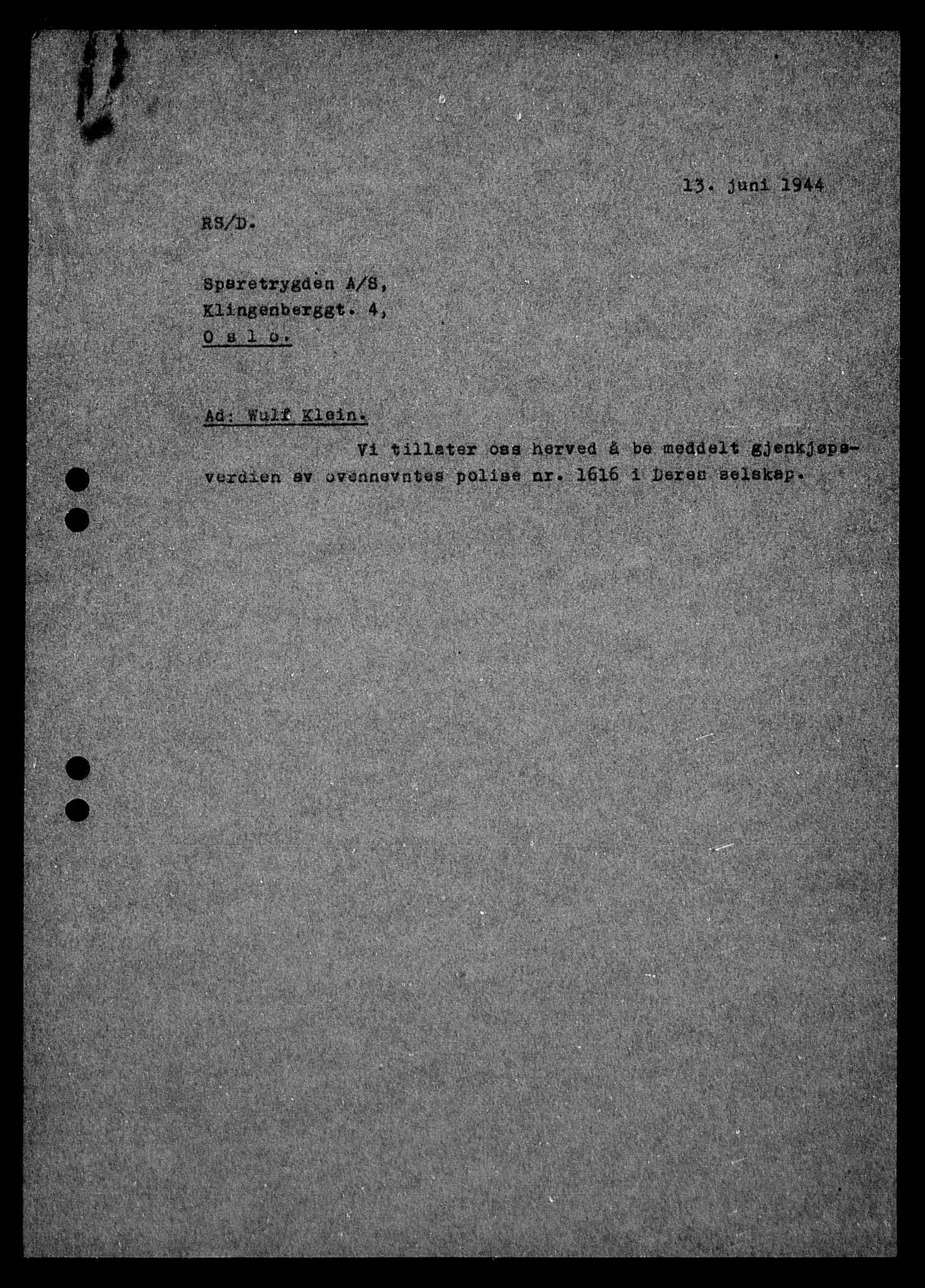 Justisdepartementet, Tilbakeføringskontoret for inndratte formuer, AV/RA-S-1564/H/Hc/Hca/L0902: --, 1945-1947, p. 321