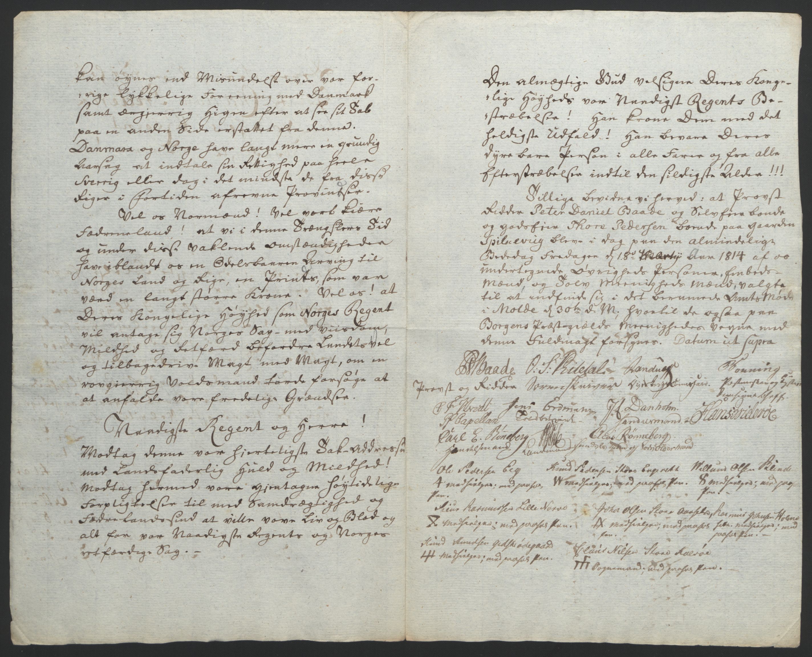 Statsrådssekretariatet, RA/S-1001/D/Db/L0008: Fullmakter for Eidsvollsrepresentantene i 1814. , 1814, p. 364