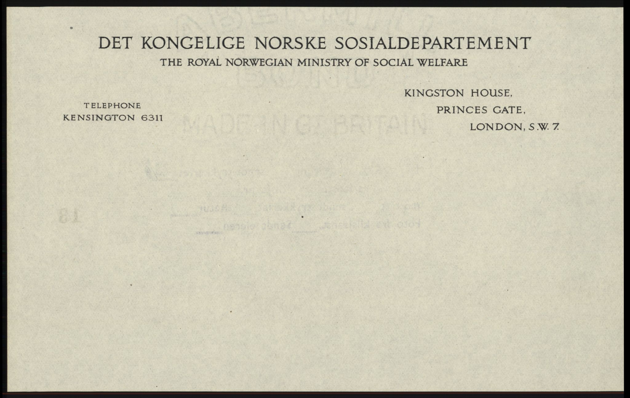Sosialdepartementet, Våre Falne, RA/S-1708/E/Ee/L0025: Personmapper: Abelsen 01 - Amundsen, H. 65, 1945-1951, p. 260