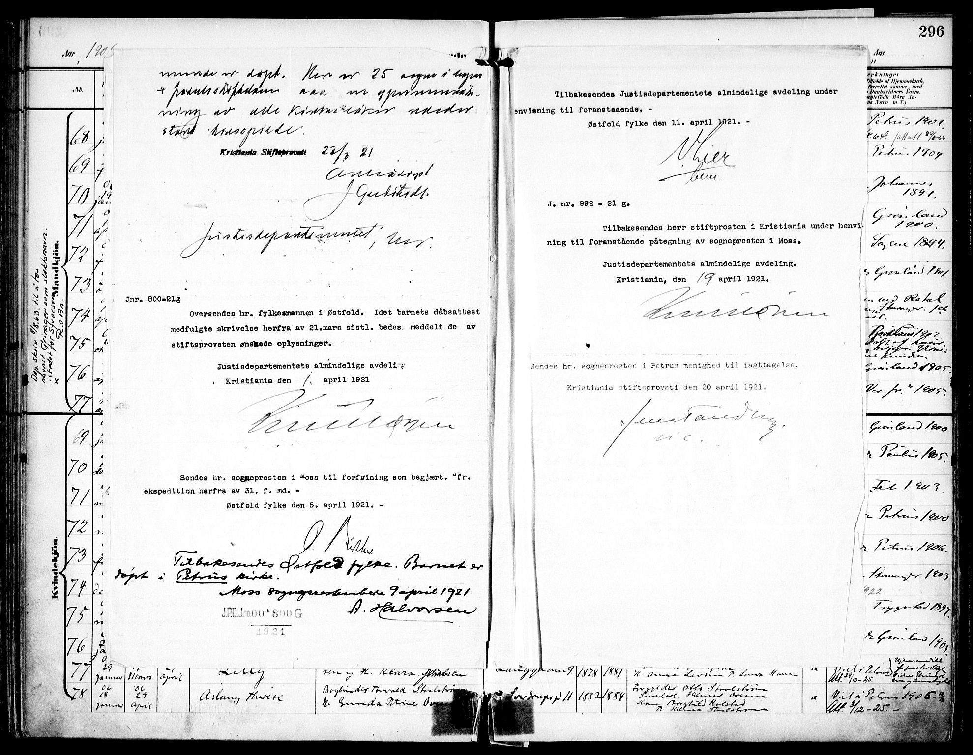 Petrus prestekontor Kirkebøker, AV/SAO-A-10872/F/Fa/L0008: Parish register (official) no. I 8, 1899-1909