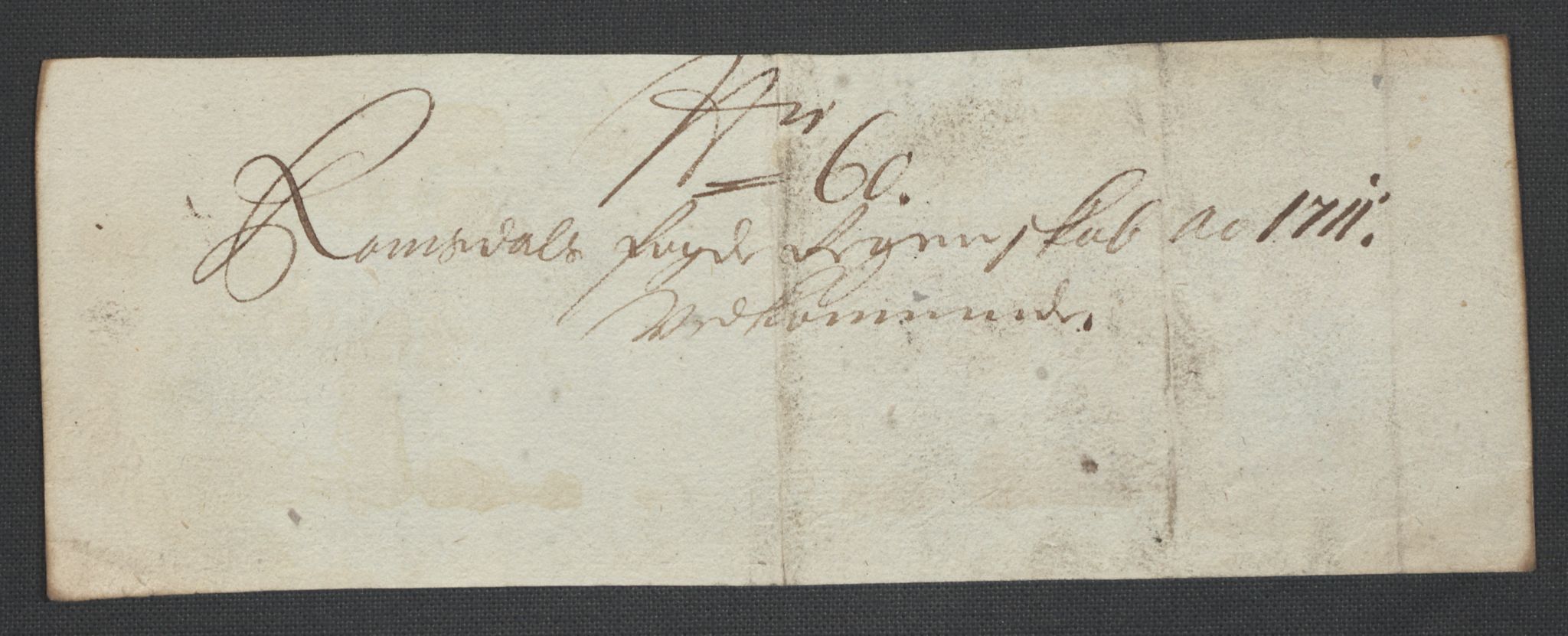 Rentekammeret inntil 1814, Reviderte regnskaper, Fogderegnskap, AV/RA-EA-4092/R55/L3660: Fogderegnskap Romsdal, 1711, p. 313