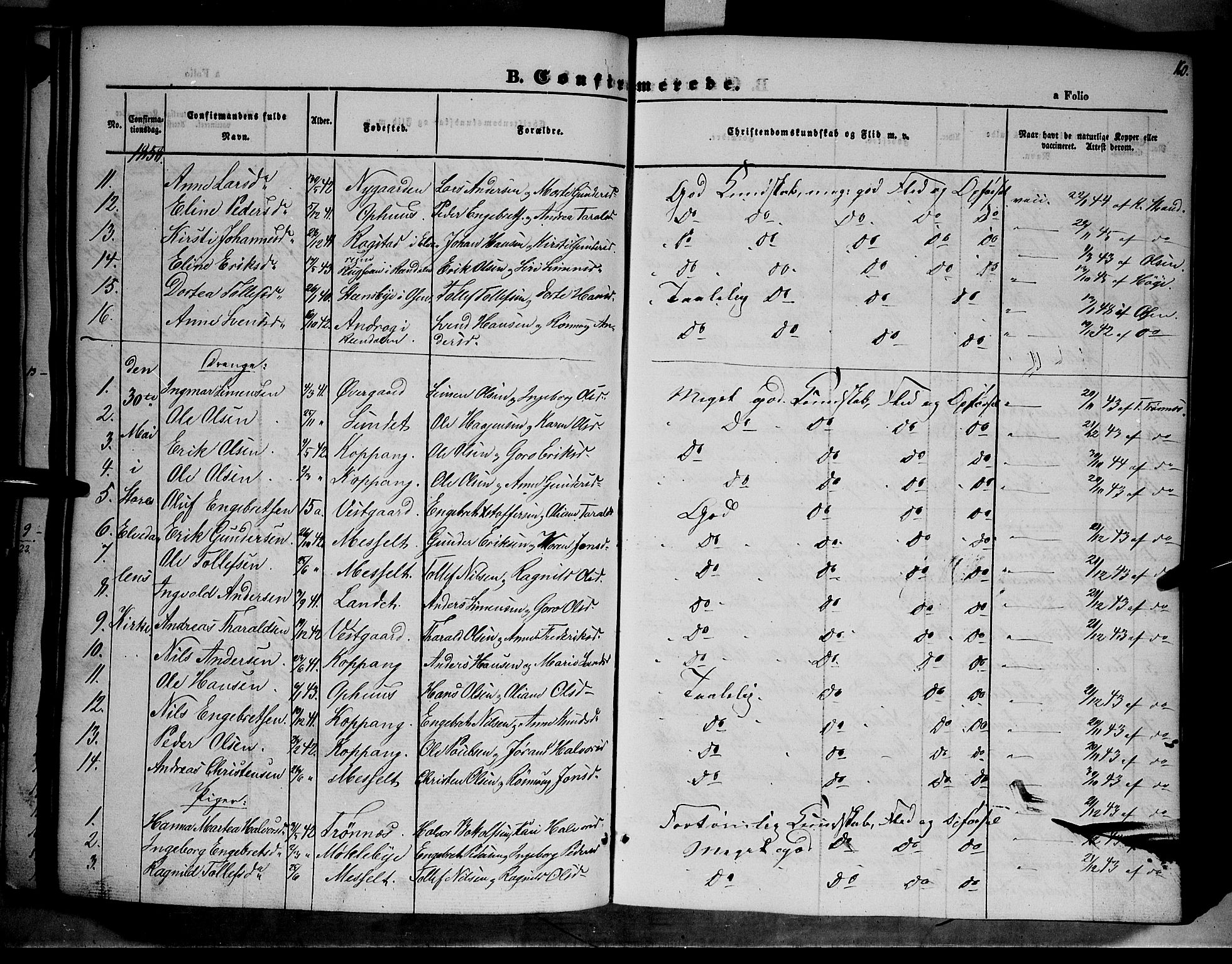 Åmot prestekontor, Hedmark, AV/SAH-PREST-056/H/Ha/Haa/L0006: Parish register (official) no. 6, 1842-1861, p. 160