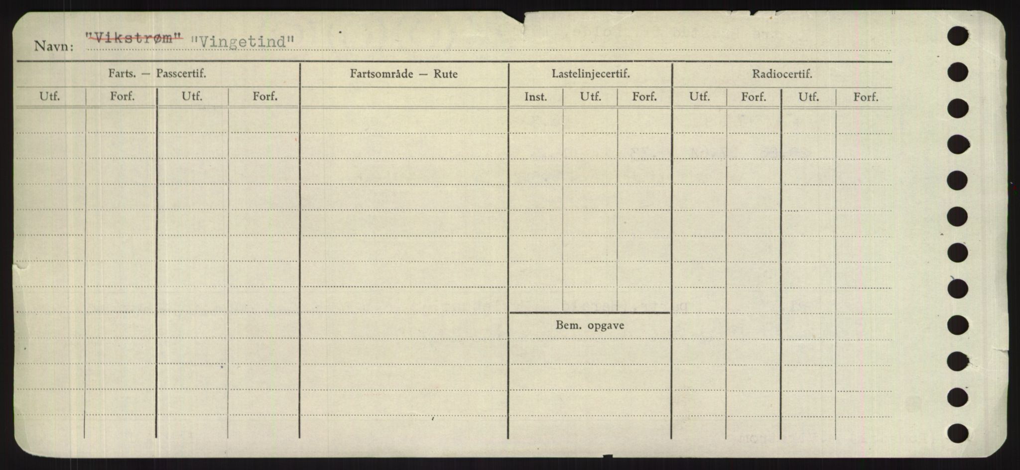 Sjøfartsdirektoratet med forløpere, Skipsmålingen, AV/RA-S-1627/H/Hd/L0042: Fartøy, Vi-We, p. 4