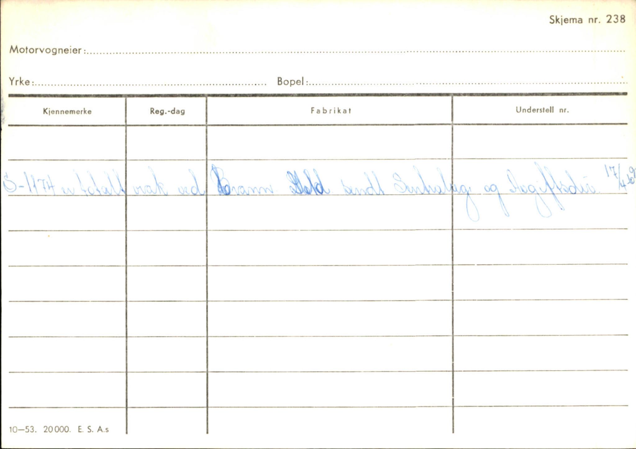 Statens vegvesen, Sogn og Fjordane vegkontor, SAB/A-5301/4/F/L0126: Eigarregister Fjaler M-Å. Leikanger A-Å, 1945-1975, p. 2125